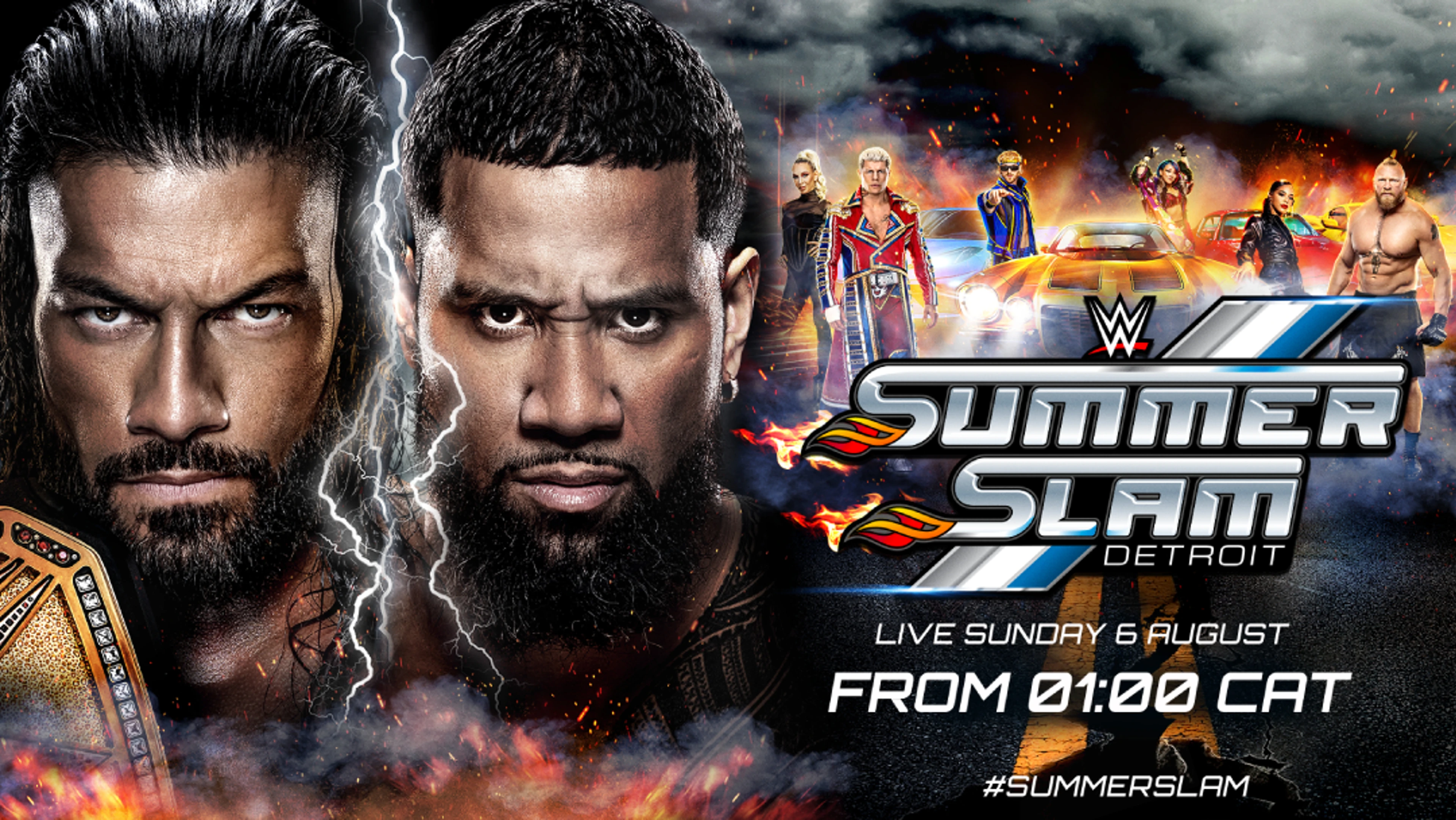Roman Reigns and Jey Uso headline a stacked SummerSlam card