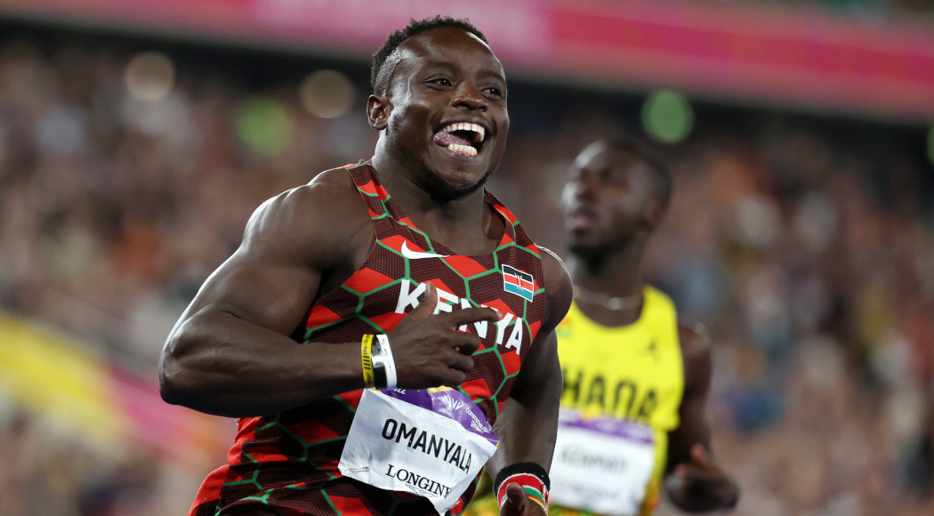 Kenyan sprint star Omanyala hopes to close in on world record