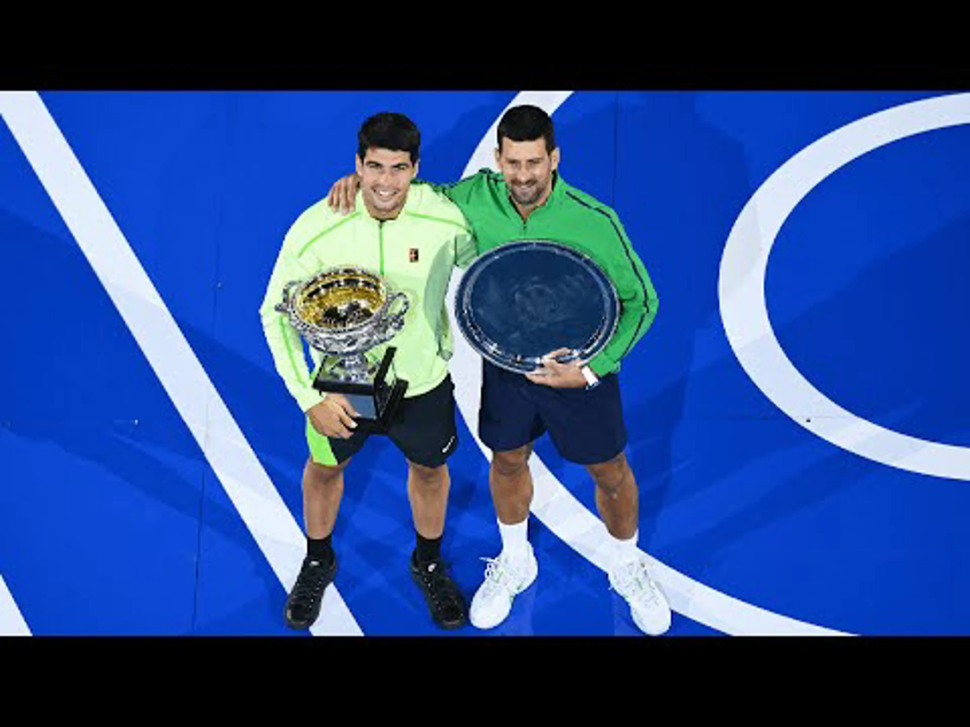 Carlos Alcaraz v Novak Djokovic | Match Highlights | Australian Open Finals