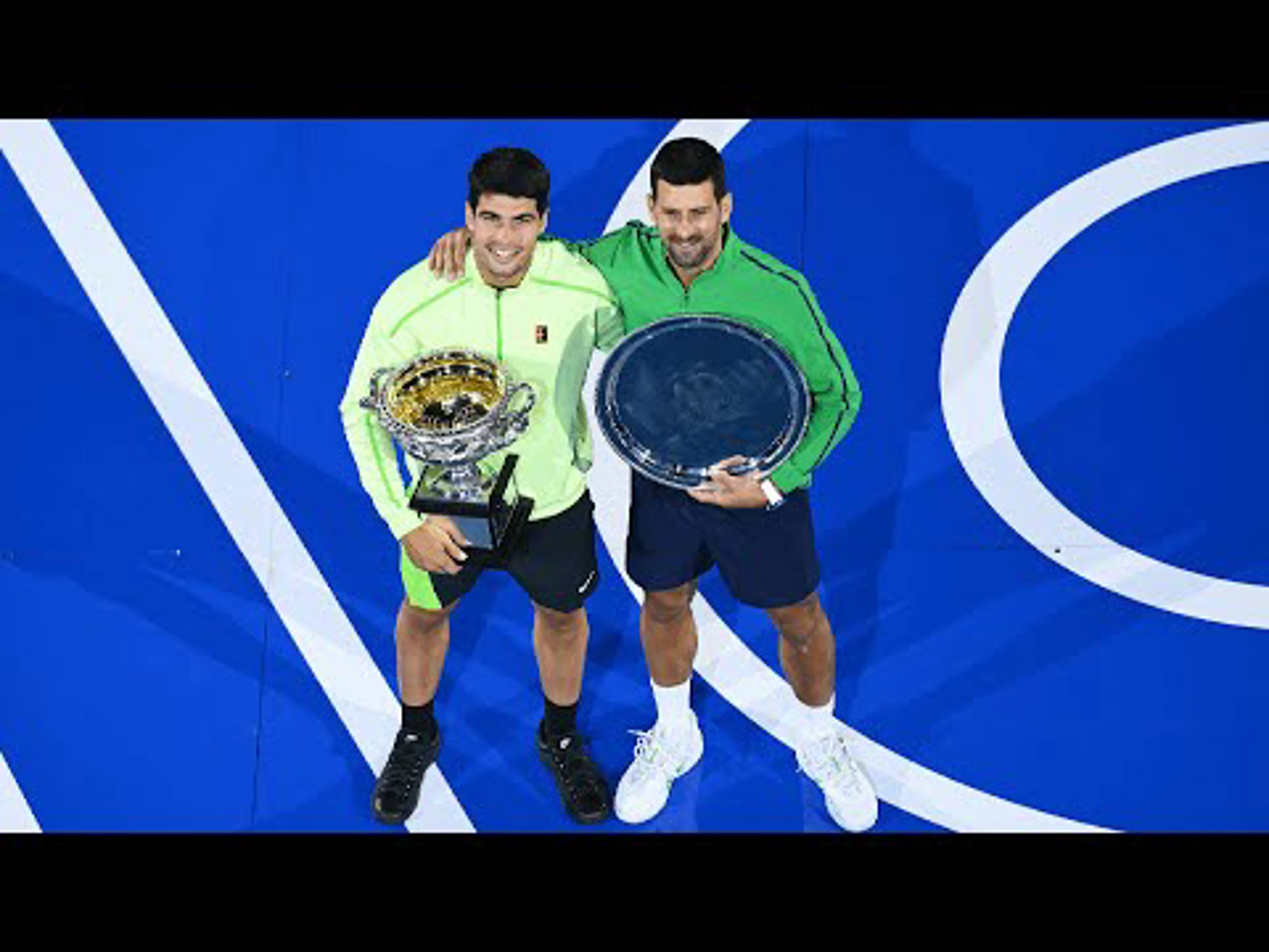 Carlos Alcaraz v Novak Djokovic | Match Highlights | Australian Open Finals