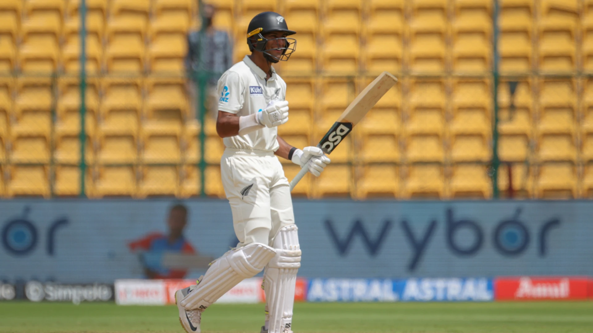 DAY 3: Sarfaraz ton powers India to 344-3 in rain-hit Test