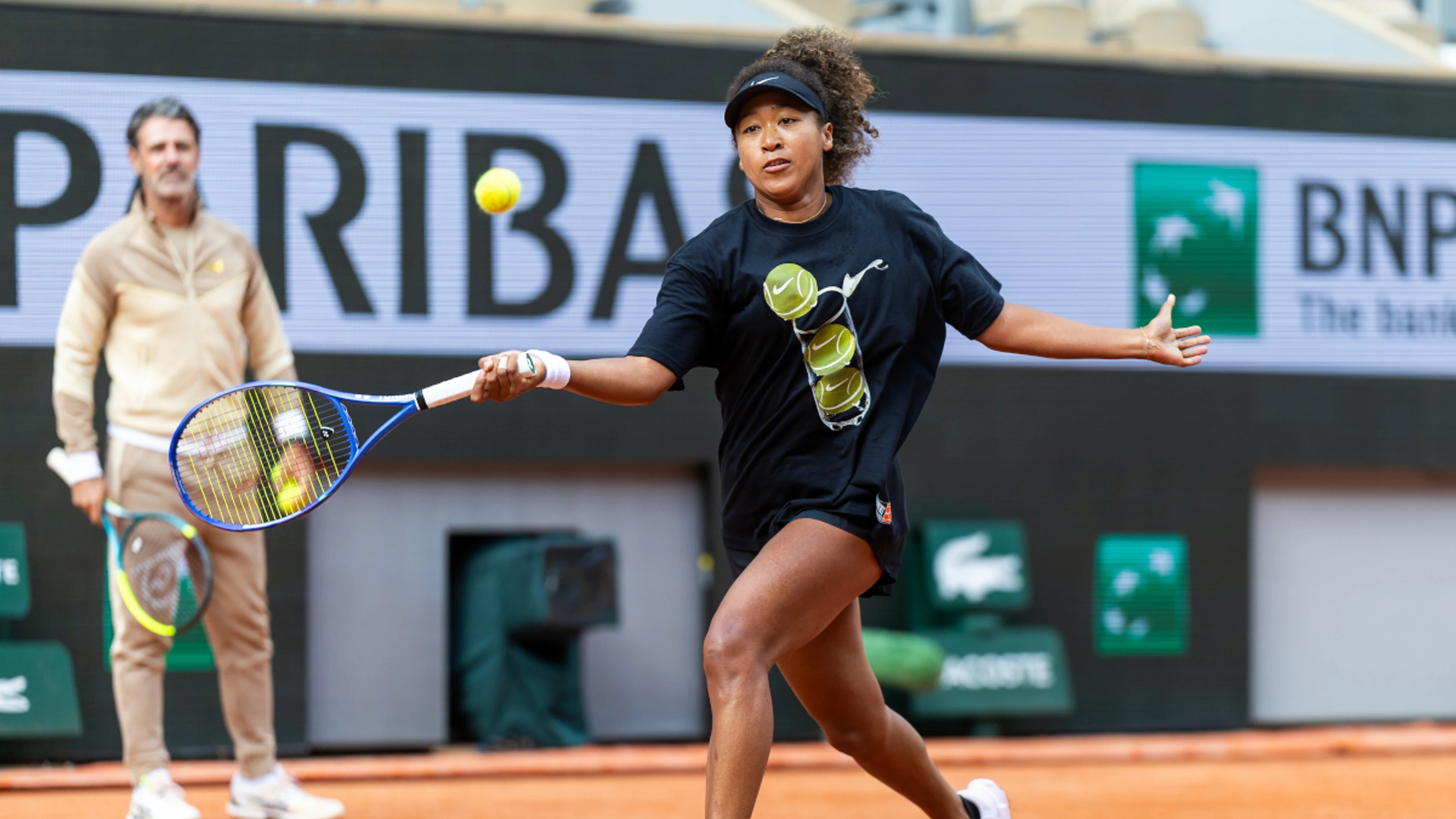 Osaka 'enjoying' battle to get back to top