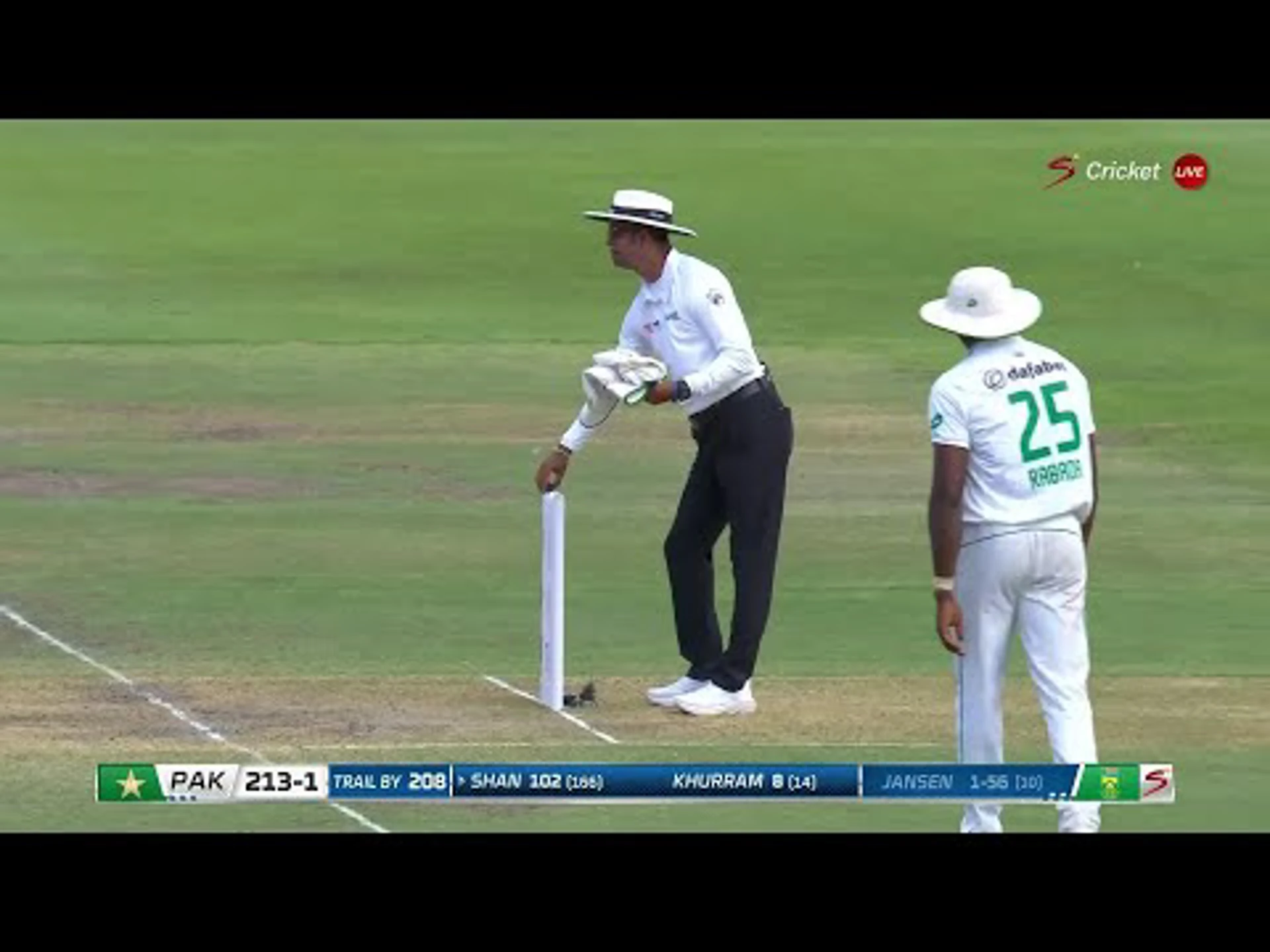 South Africa v Pakistan | 2nd Test | 1st day