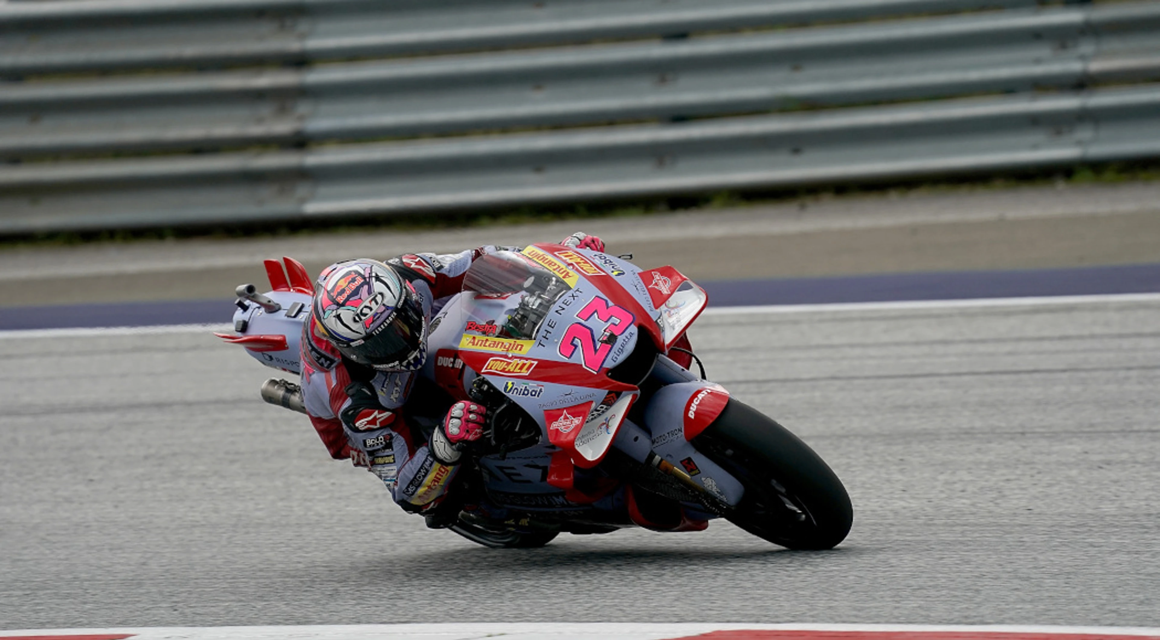 Bastianini takes pole in Austria as Bagnaia bounces back from crash