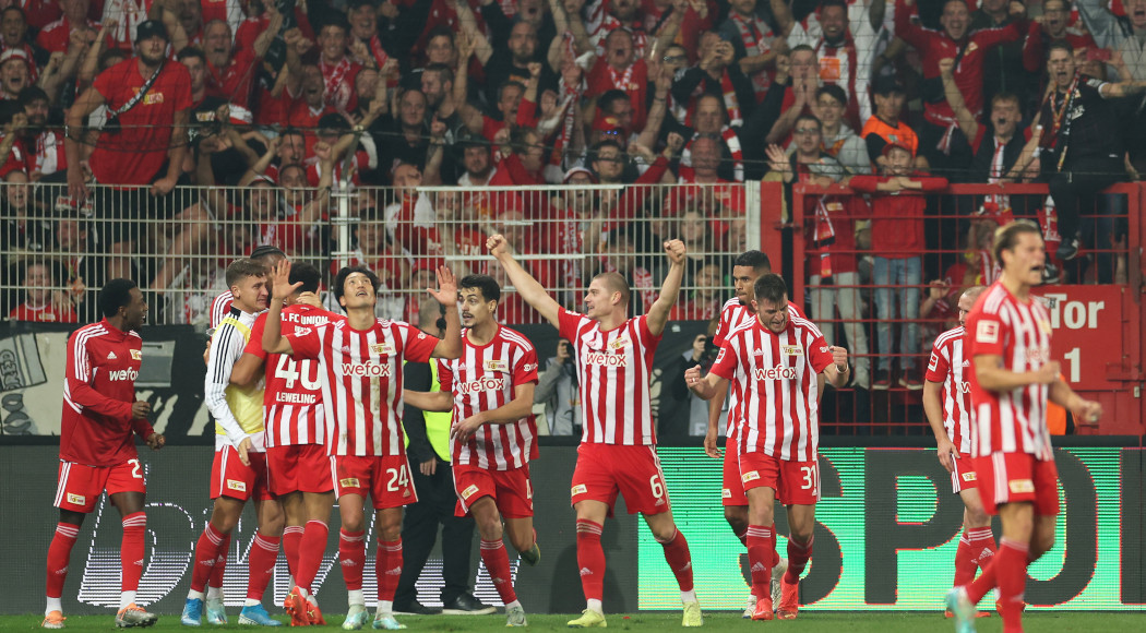 Late winner sends Union Berlin back to top