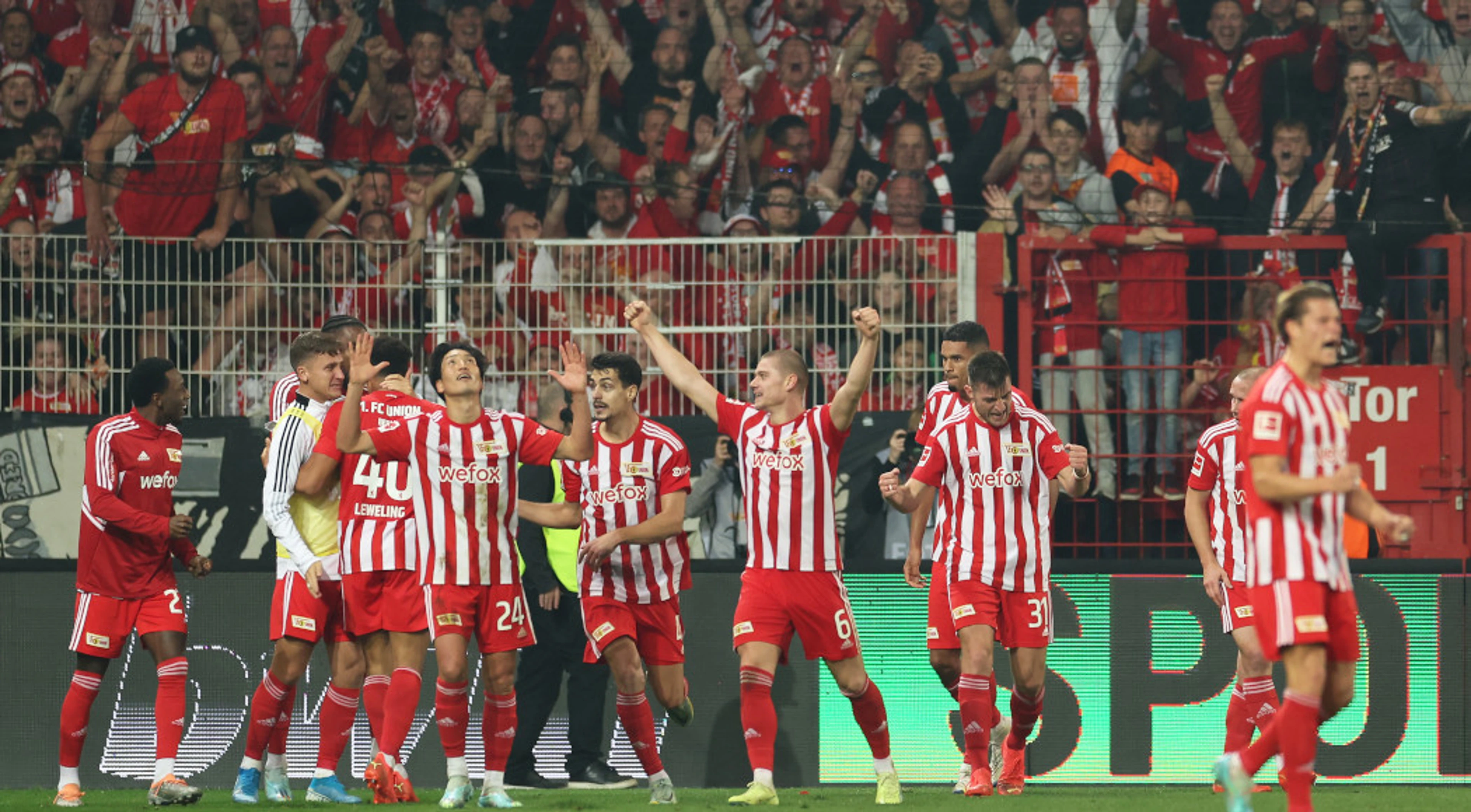 Late winner sends Union Berlin back to top