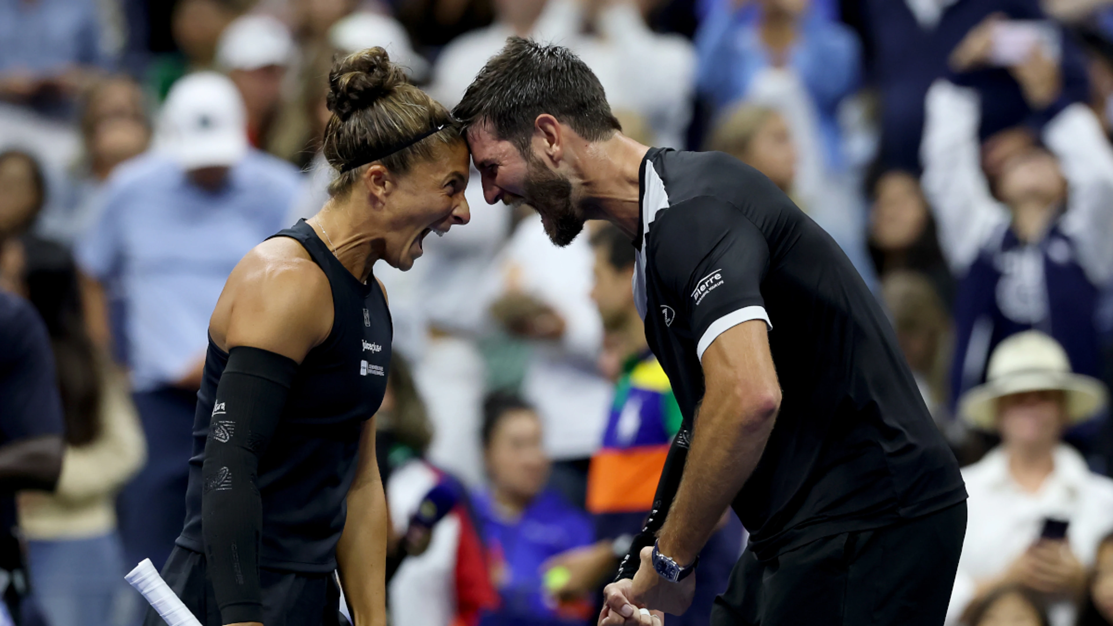 Errani, Vavassori fight back to retain US Open mixed doubles crown
