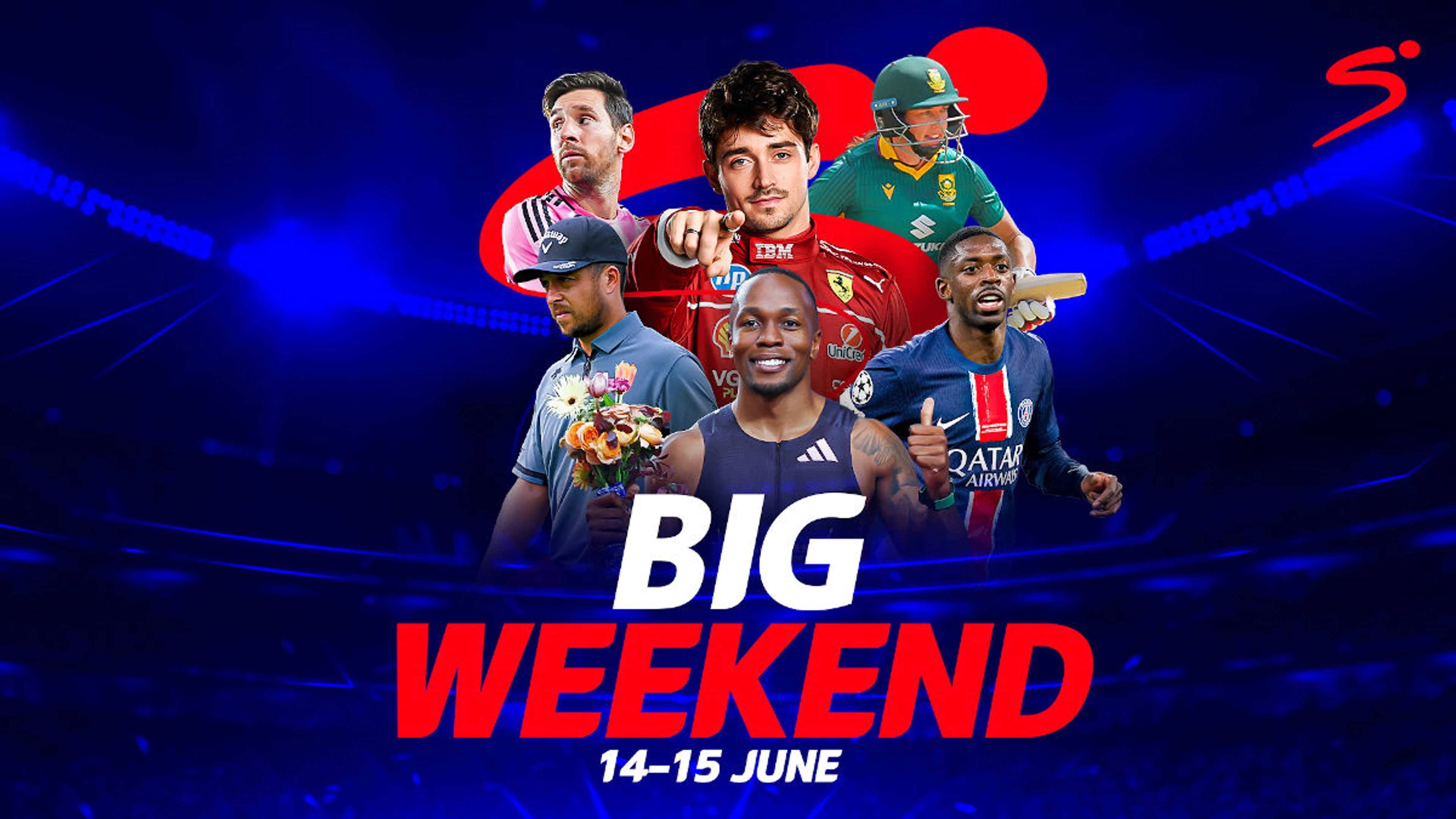 Big? It's June's MASSIVE weekend of sport