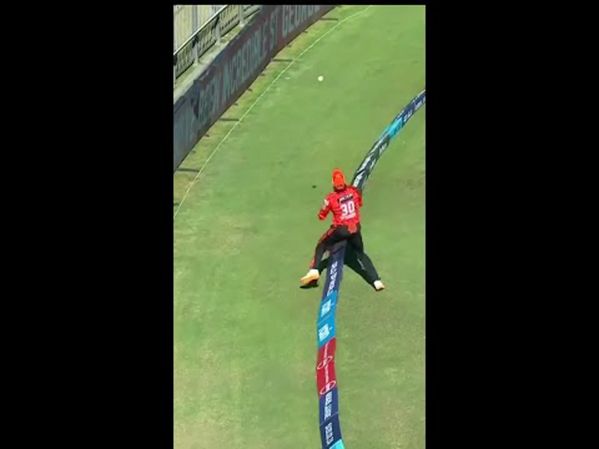 Stubbs with a moment of brilliance