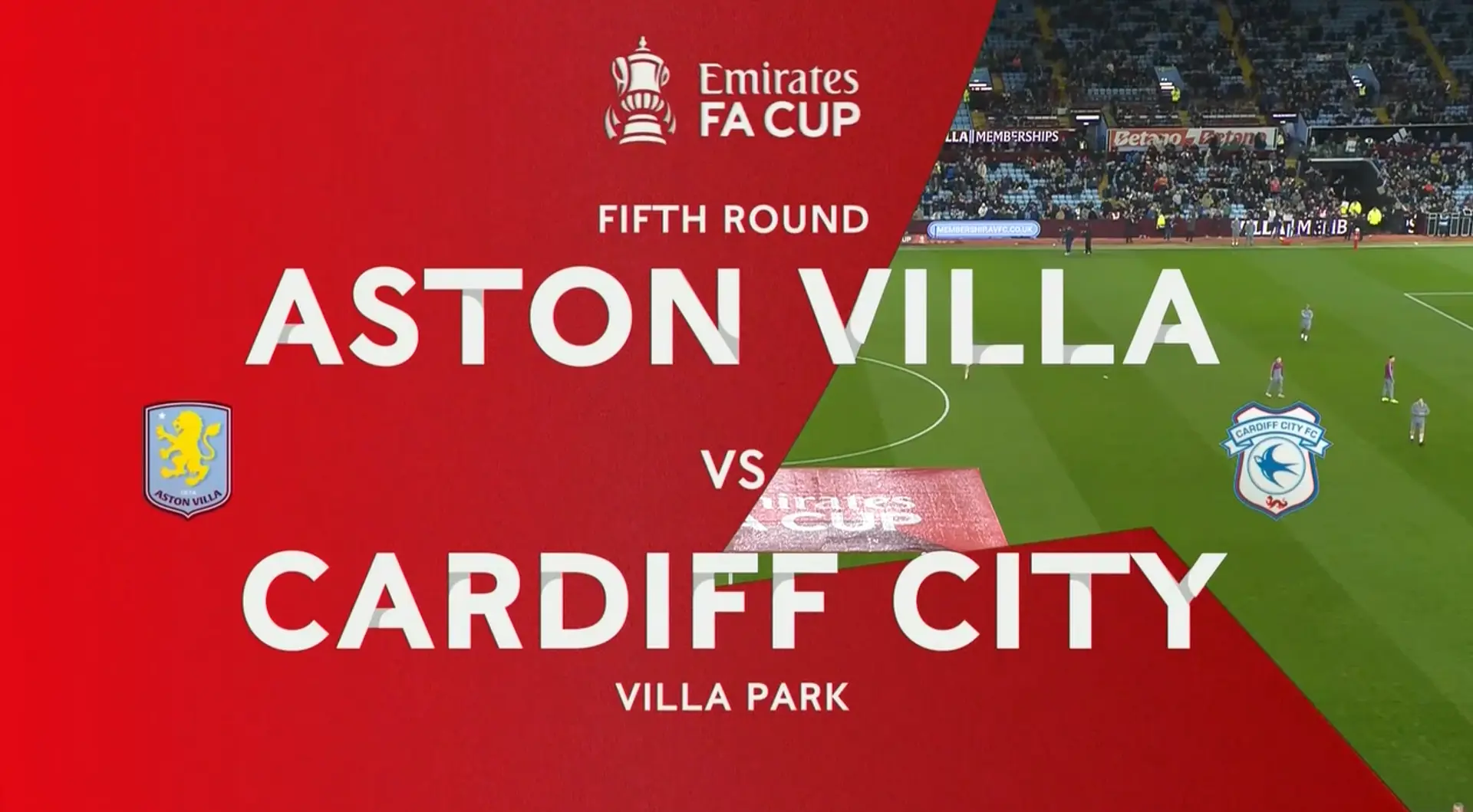 Aston Villa v Cardiff | Match Highlights | Emirates FA Cup