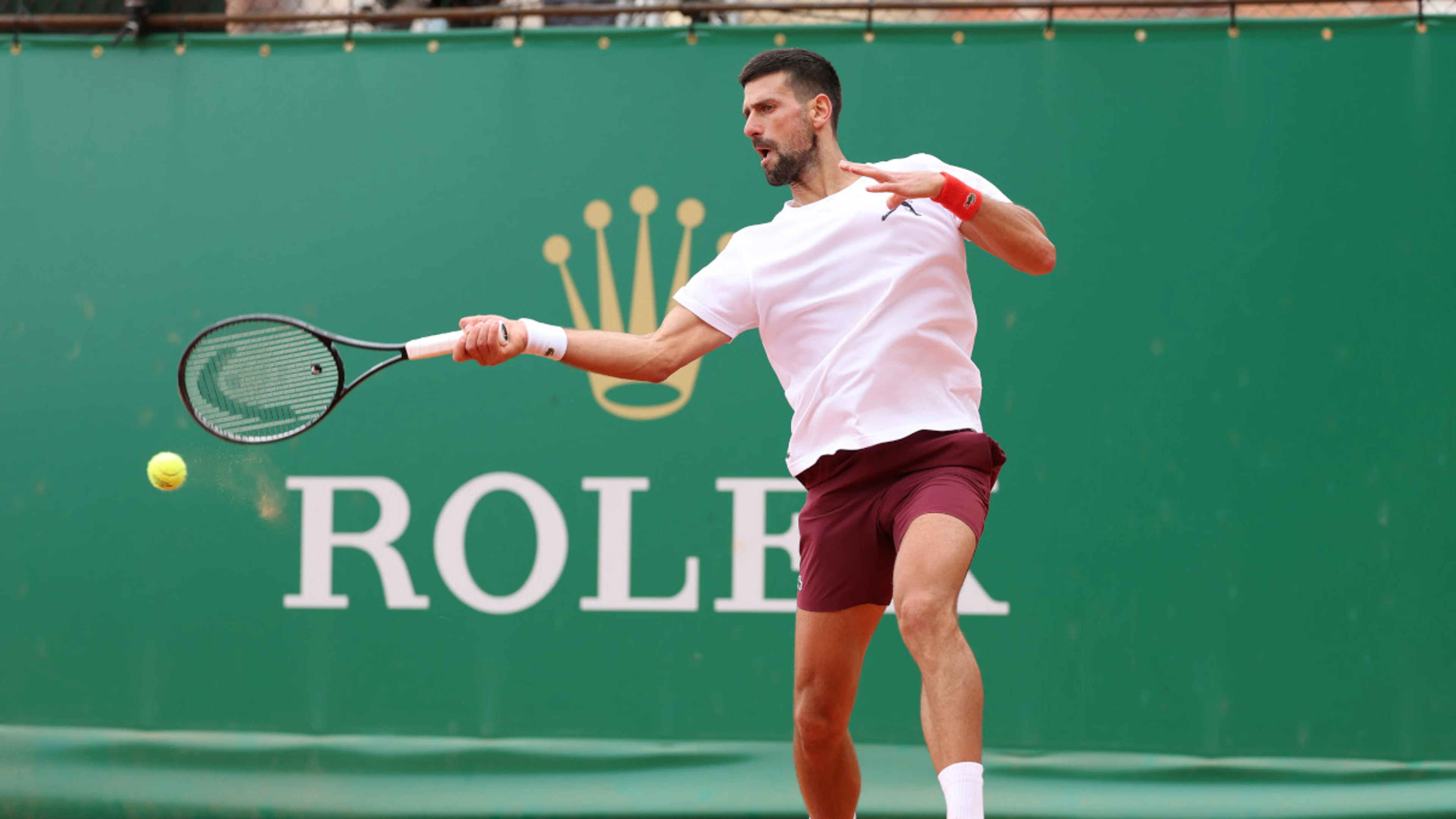 Djokovic plays down Monte Carlo hopes after eye infection