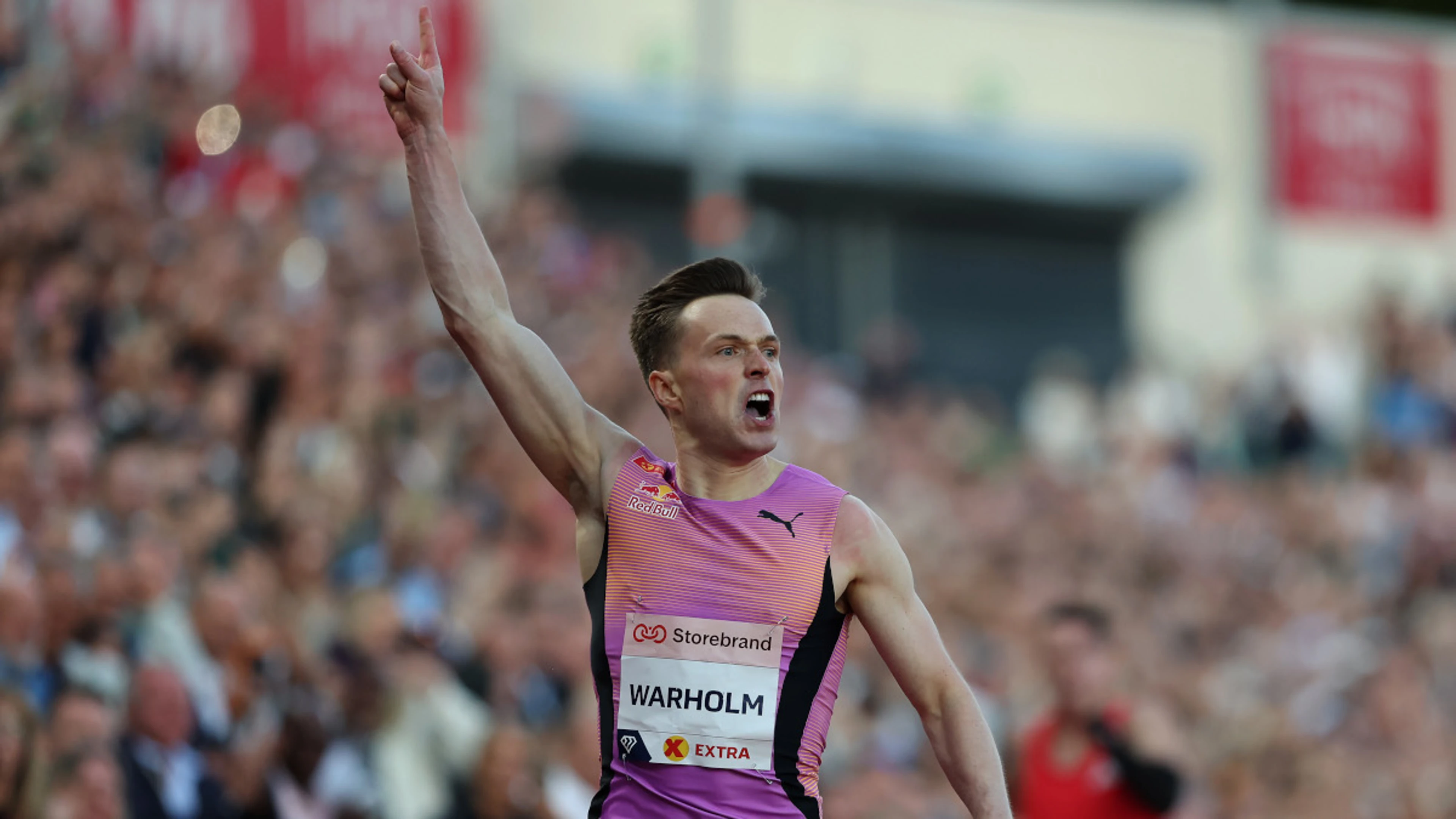 Warholm sets world best in 300m hurdles in Oslo Diamond League