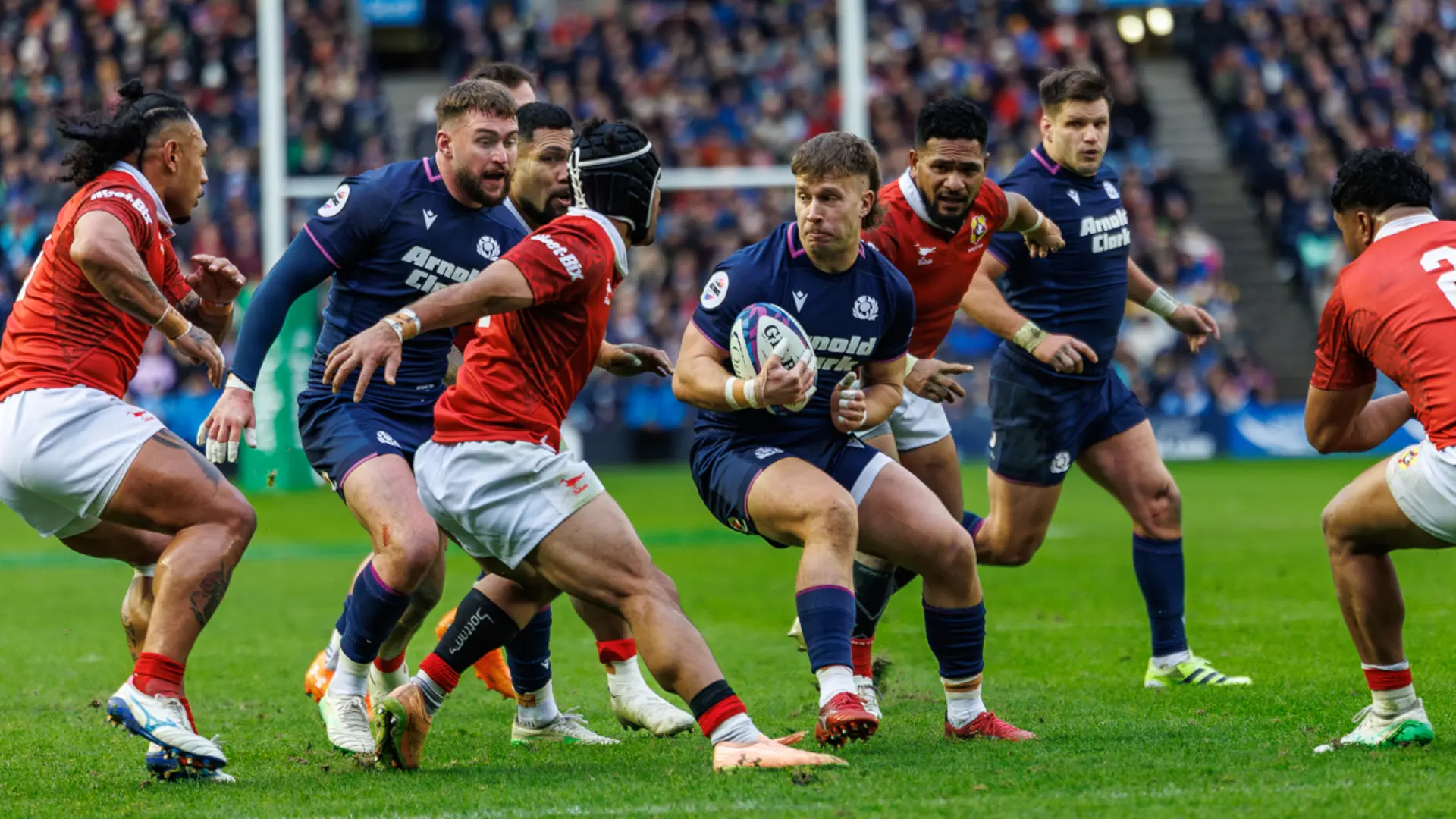 Scotland thrash Tonga in Autumn Nations finale