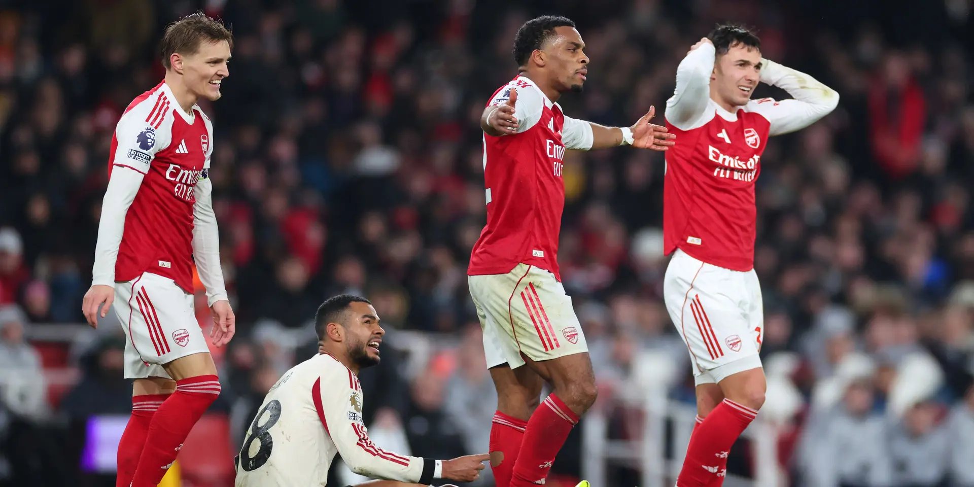 FAILING TO FIRE: Gunners miss chance to stretch lead in Reds stalemate