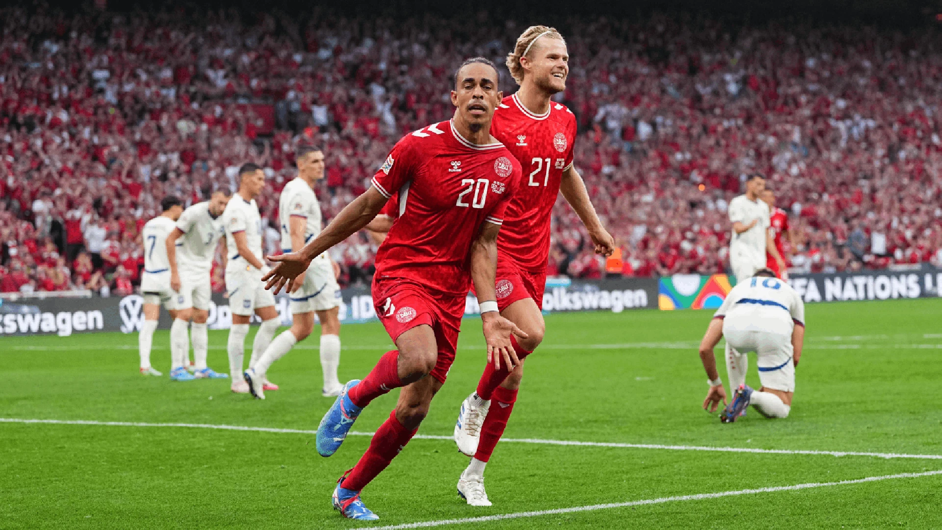 Denmark v Serbia | Match Highlights | UEFA Nations League