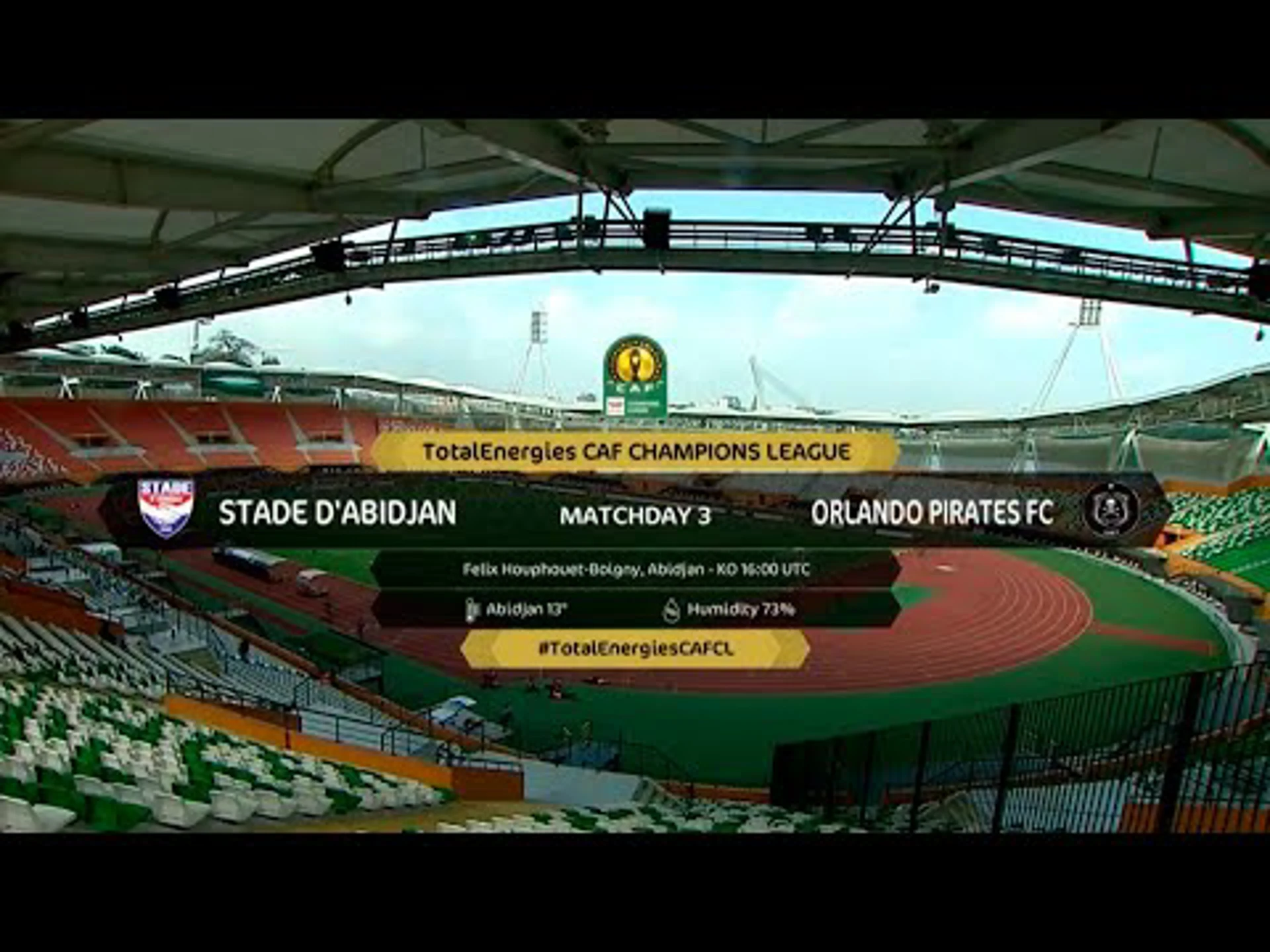 Stade d'Abidjan v Orlando Pirates | Match Highlights | CAF Champions League