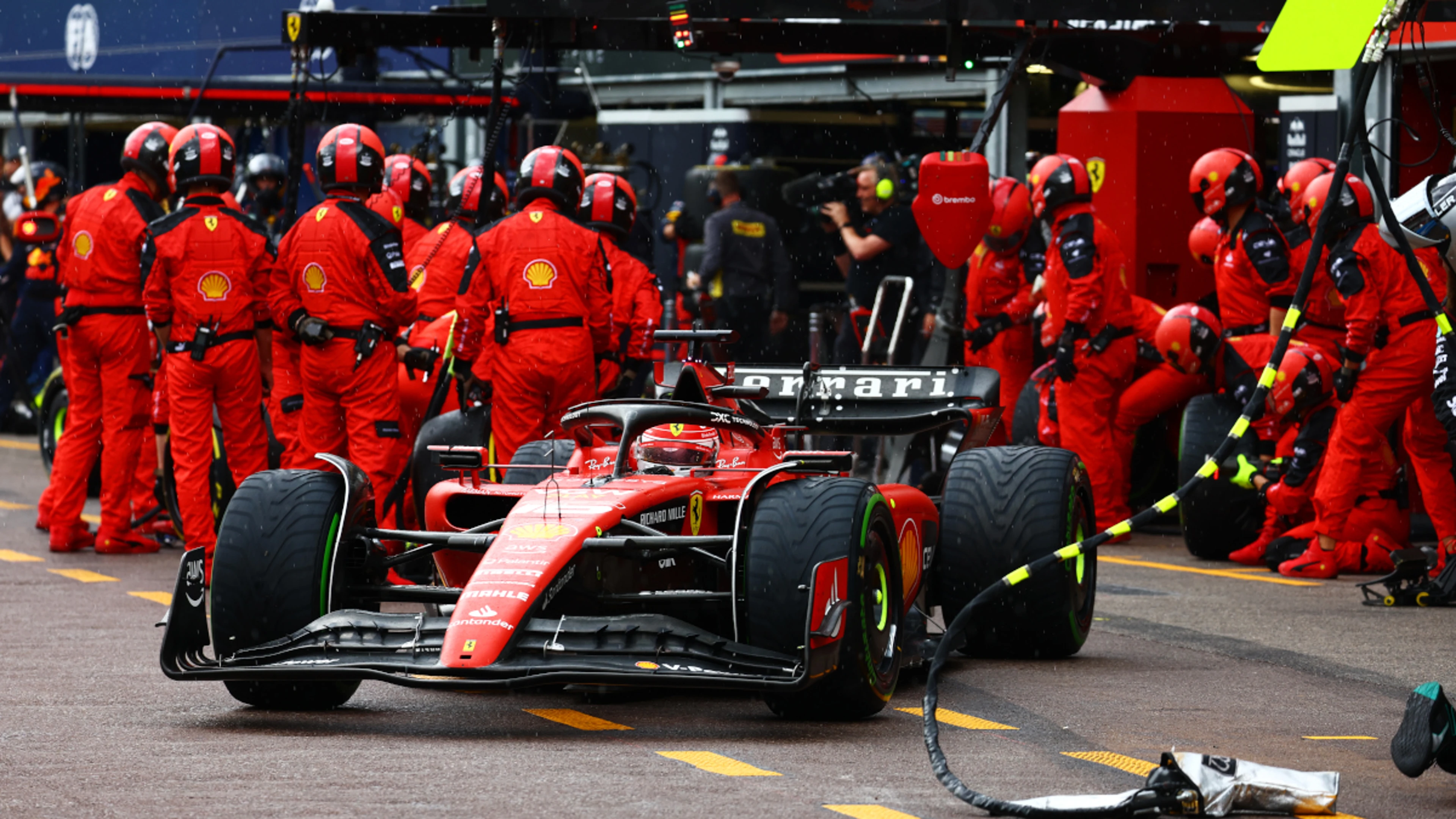 Ferrari in turmoil again over pit-stop strategy
