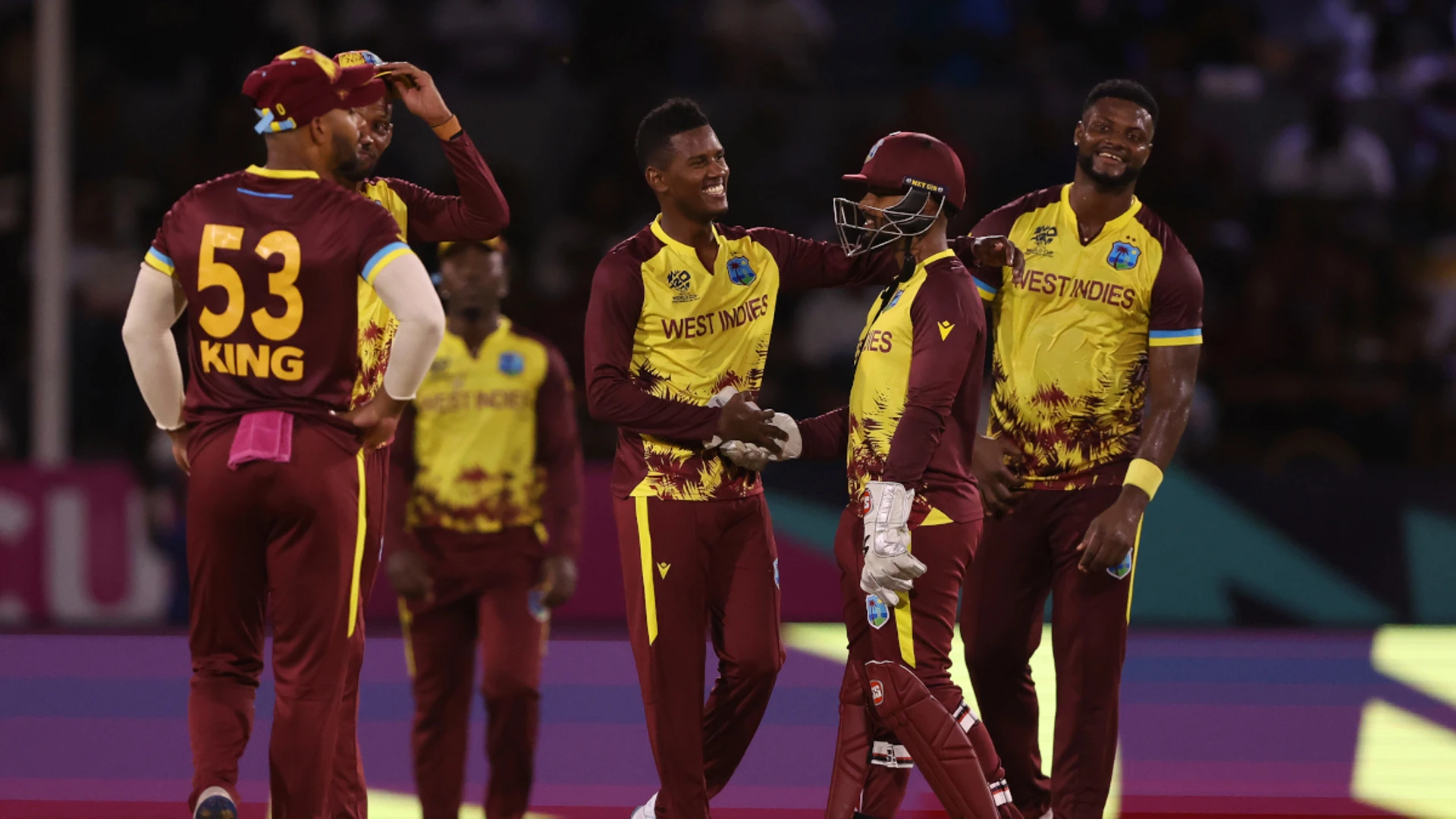 Five-wicket Hosein shines as Windies thrash record-low Uganda