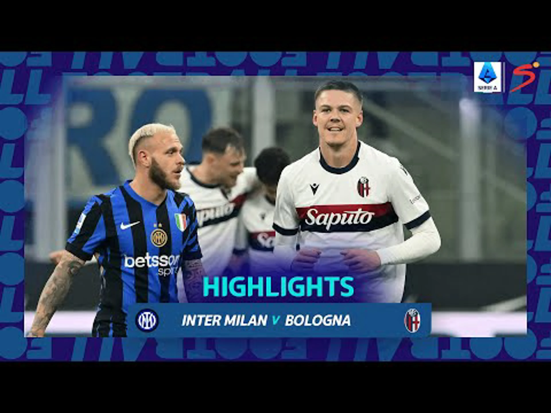 Inter Milan v Bologna | Match Highlights | Italian Serie A Matchday 19