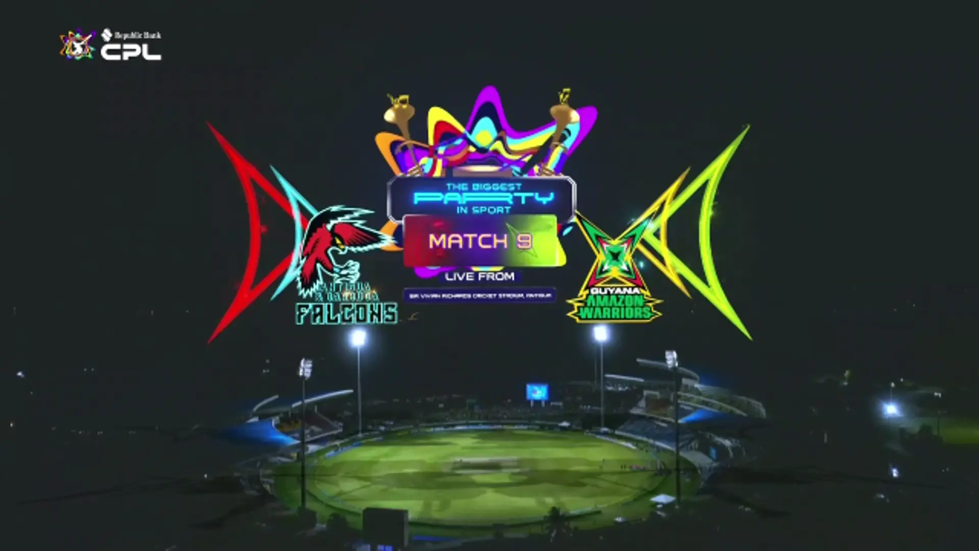 Antigua and Barbuda Falcons v Guyana Amazon Warriors | Match Highlights | Caribbean Premier League
