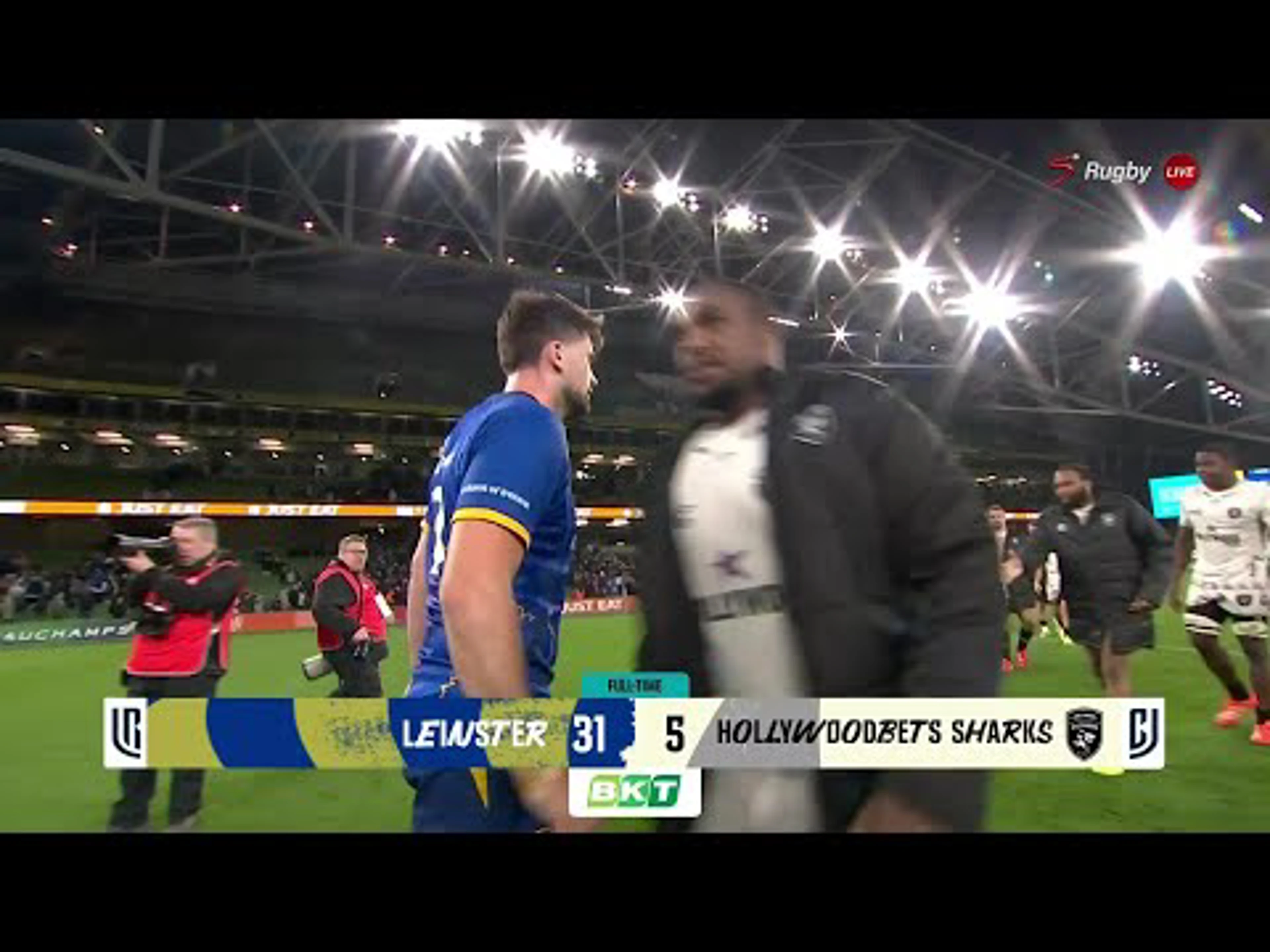 Leinster Rugby v Sharks | Match in 5 Minutes | URC