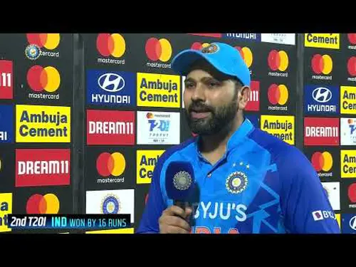 India v South Africa | 2nd T20 International | Post-match interview with Rohit Sharma