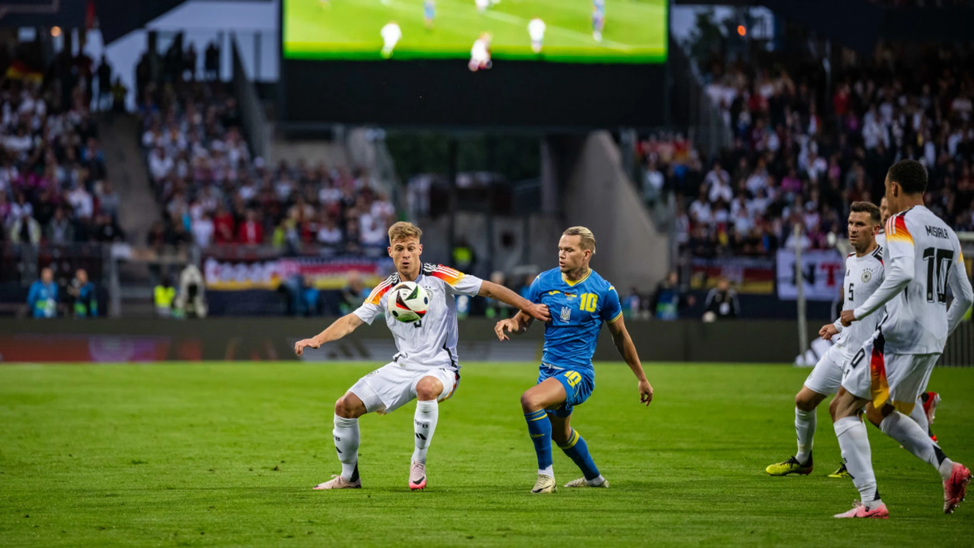 Germany held by Ukraine in Euro warm-up