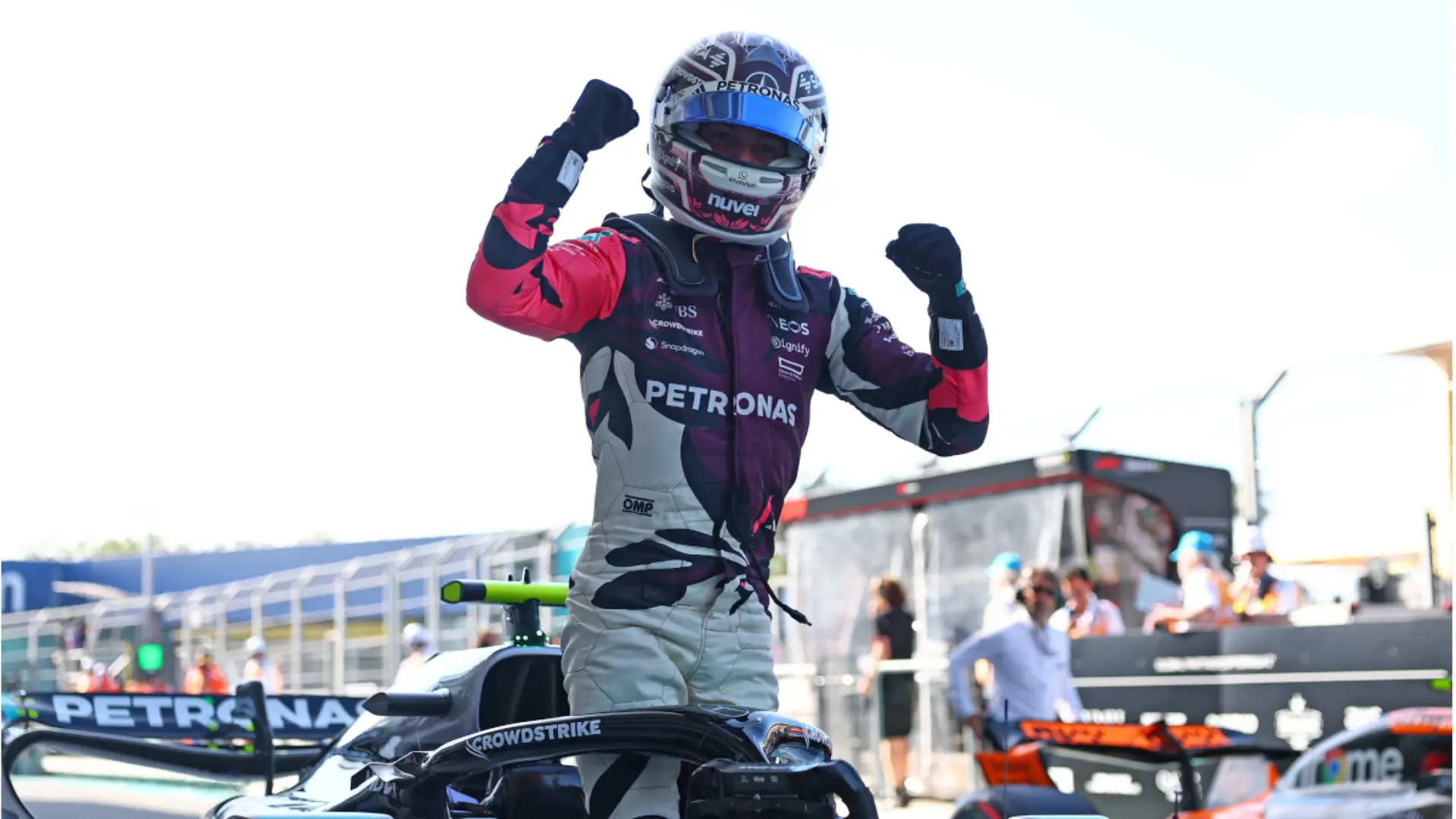 Teenager Antonelli grabs pole for Miami sprint race