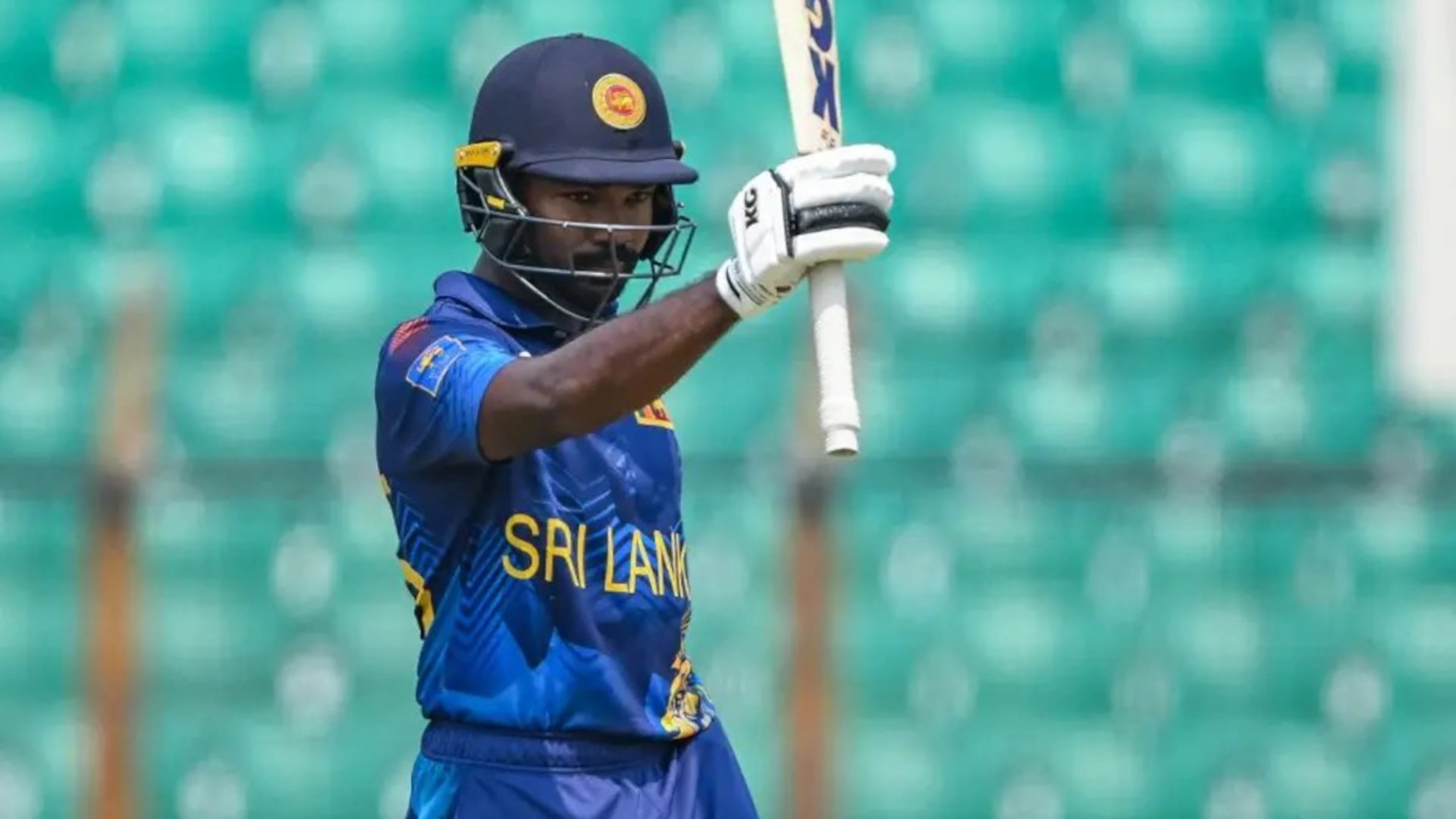 Liyanage's ton guides Sri Lanka against Bangladesh