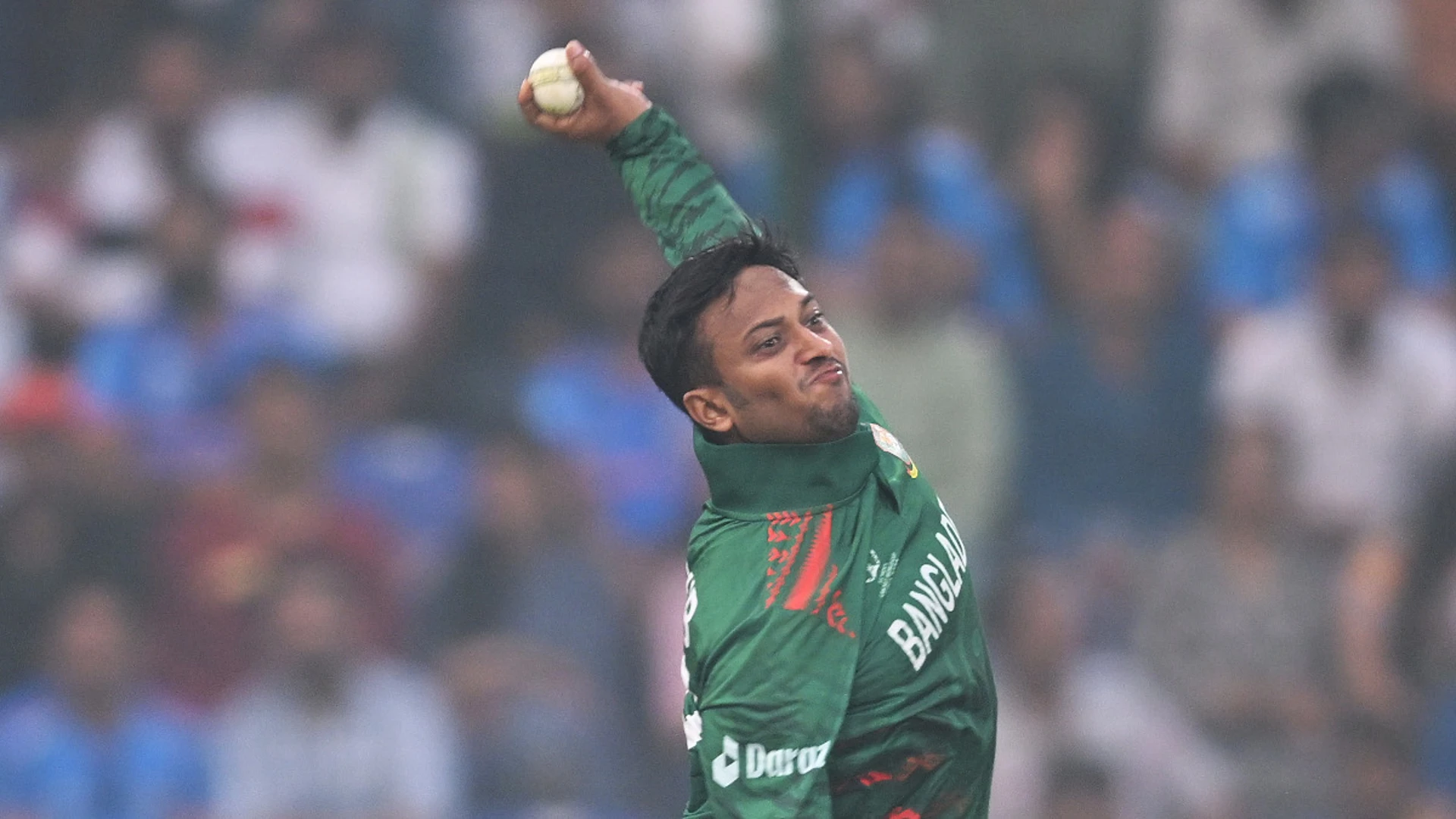 Shakib claims four as Bangladesh edge Zimbabwe