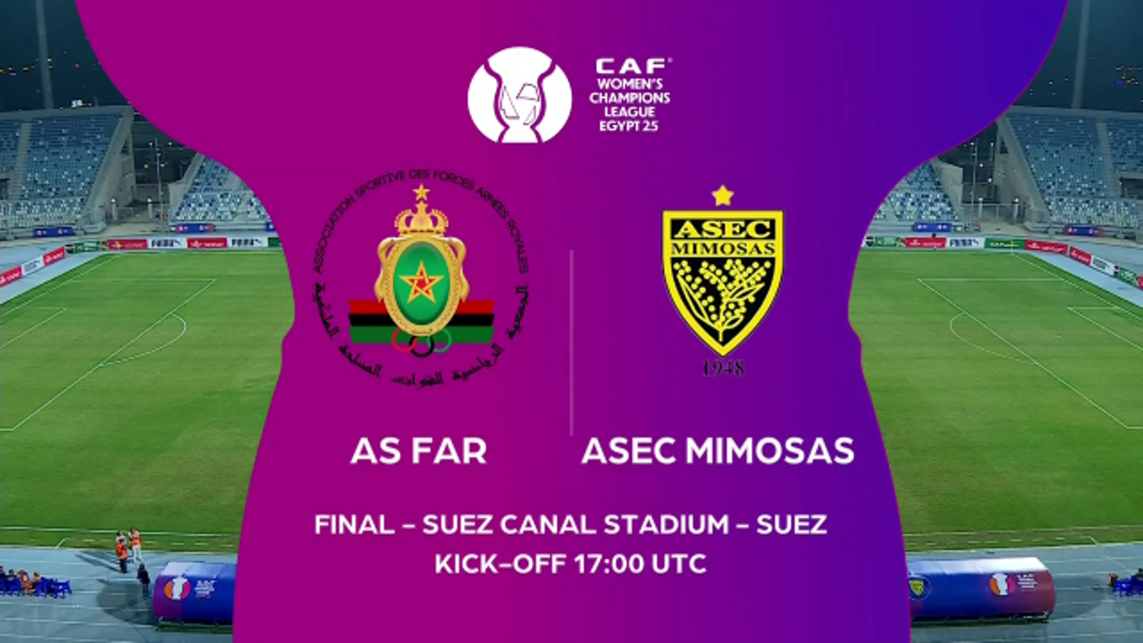 ASFAR v ASEC Mimosas | Match Highlights | CAF Women's Champions League