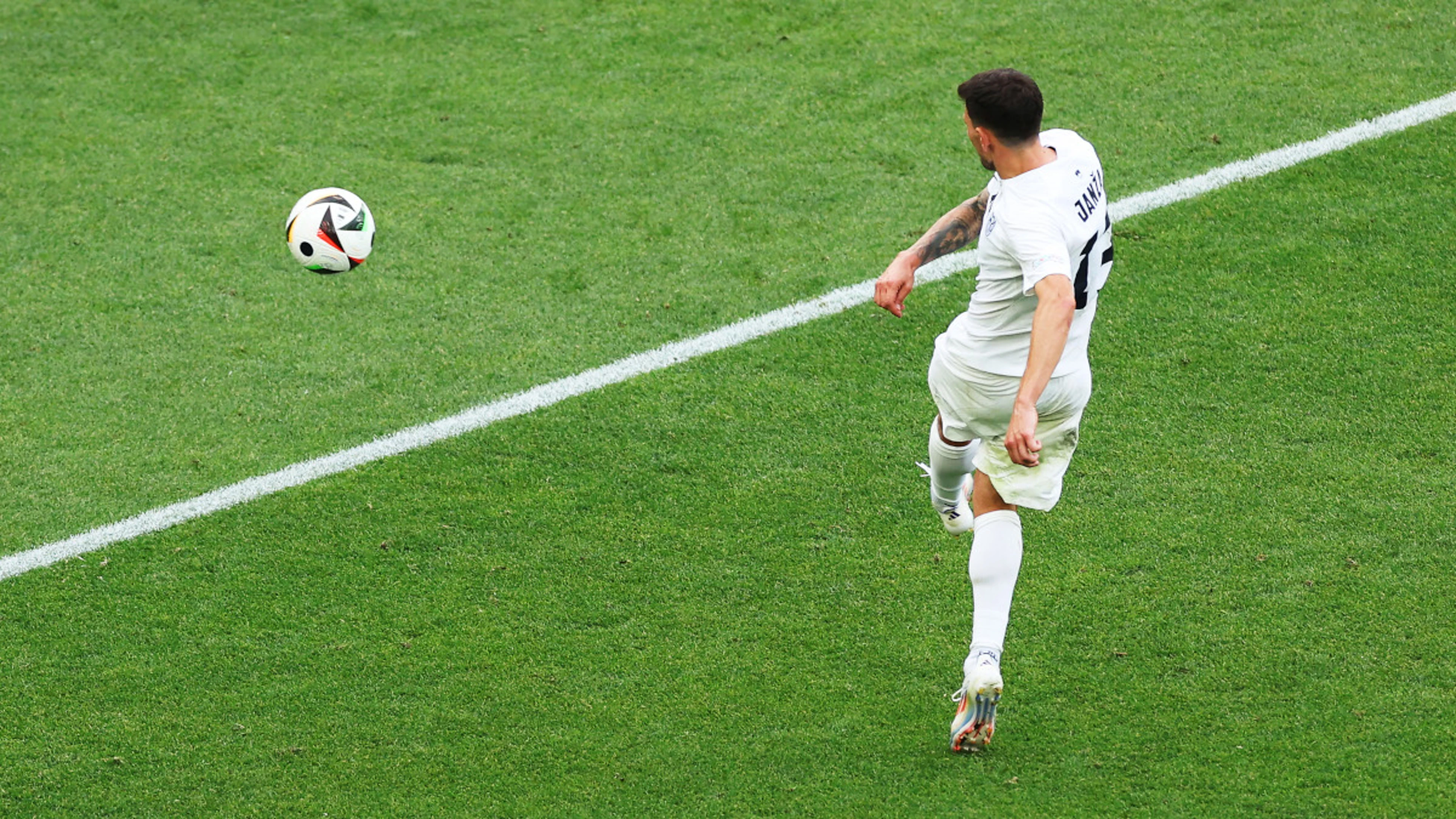 Slovenia score most powerful goal, Denmark longest at Euros so far