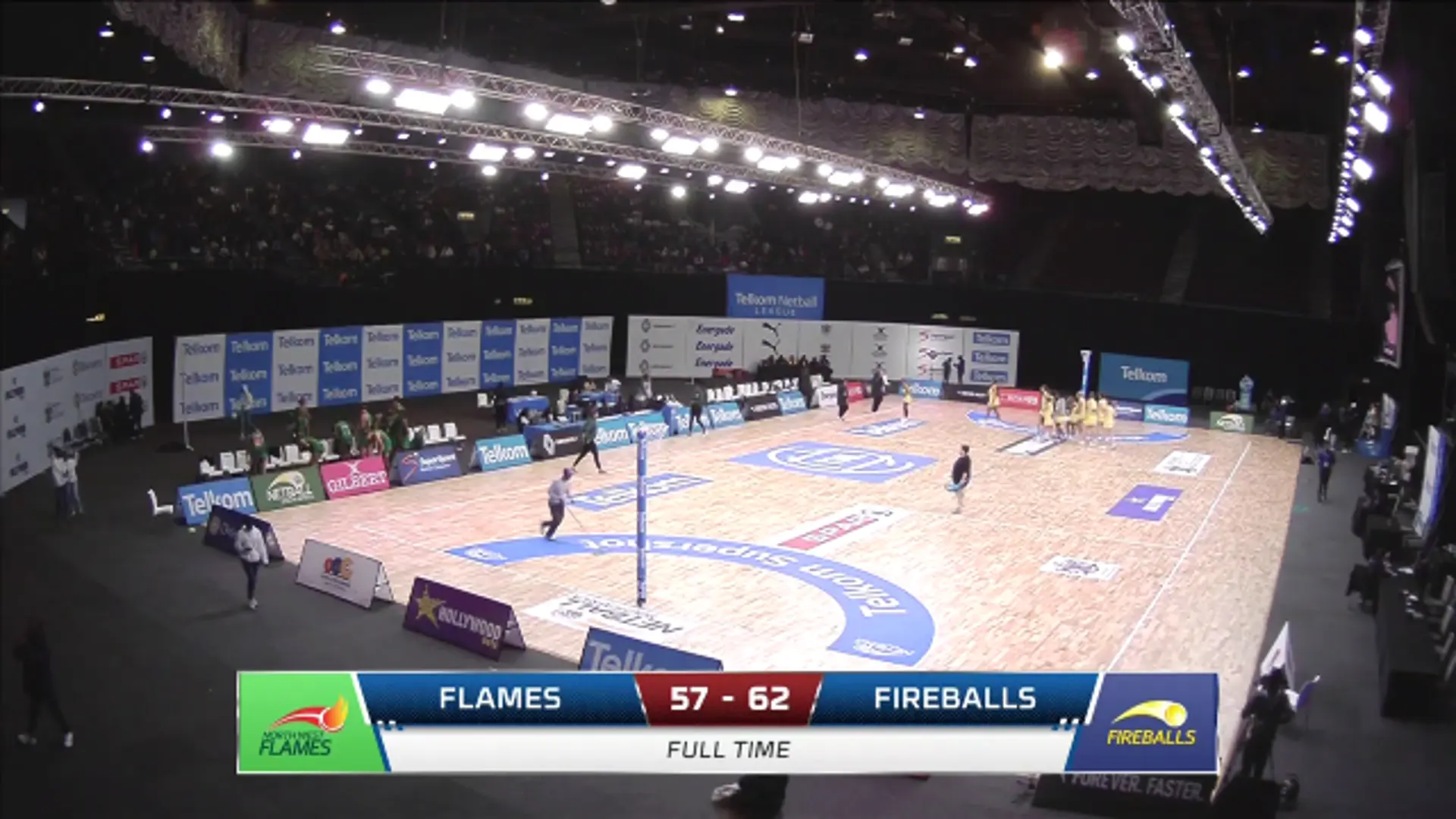 Flames v Fireballs | Match Highlights | Netball League