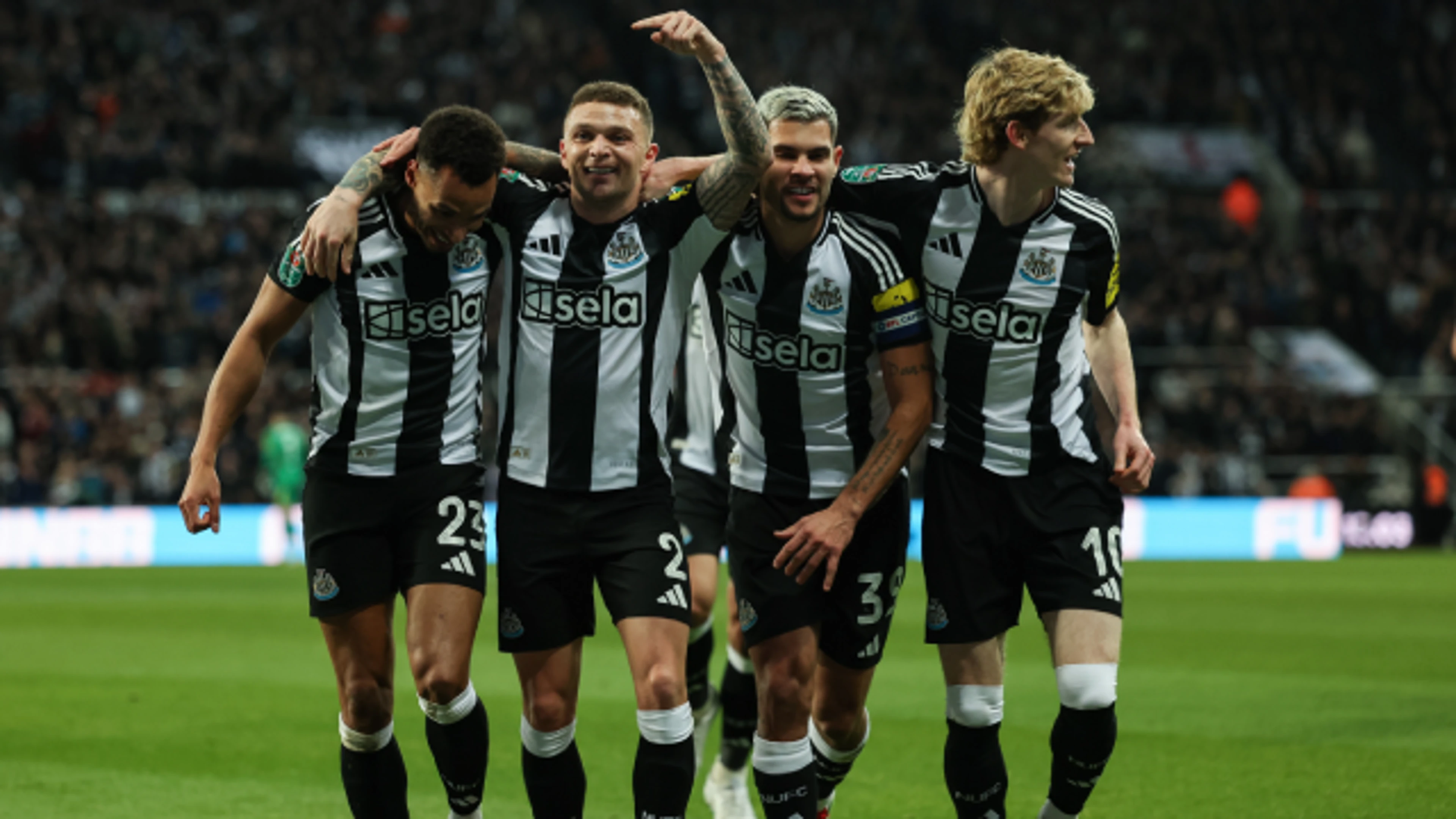 Newcastle United v Arsenal | Match Highlights | Carabao Cup