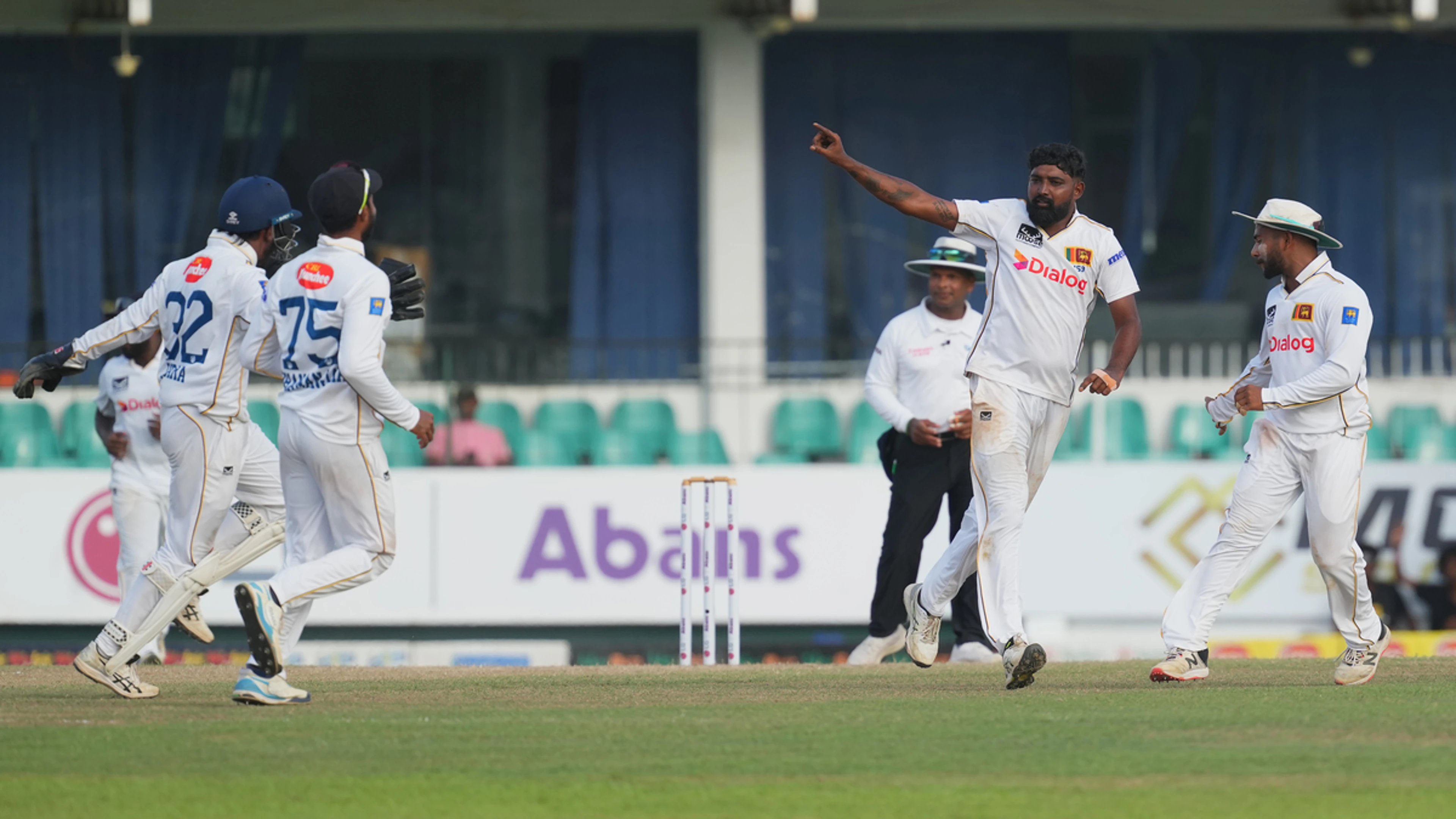 DAY 3: Sri Lanka spinners leave Bangladesh on verge of crushing defeat
