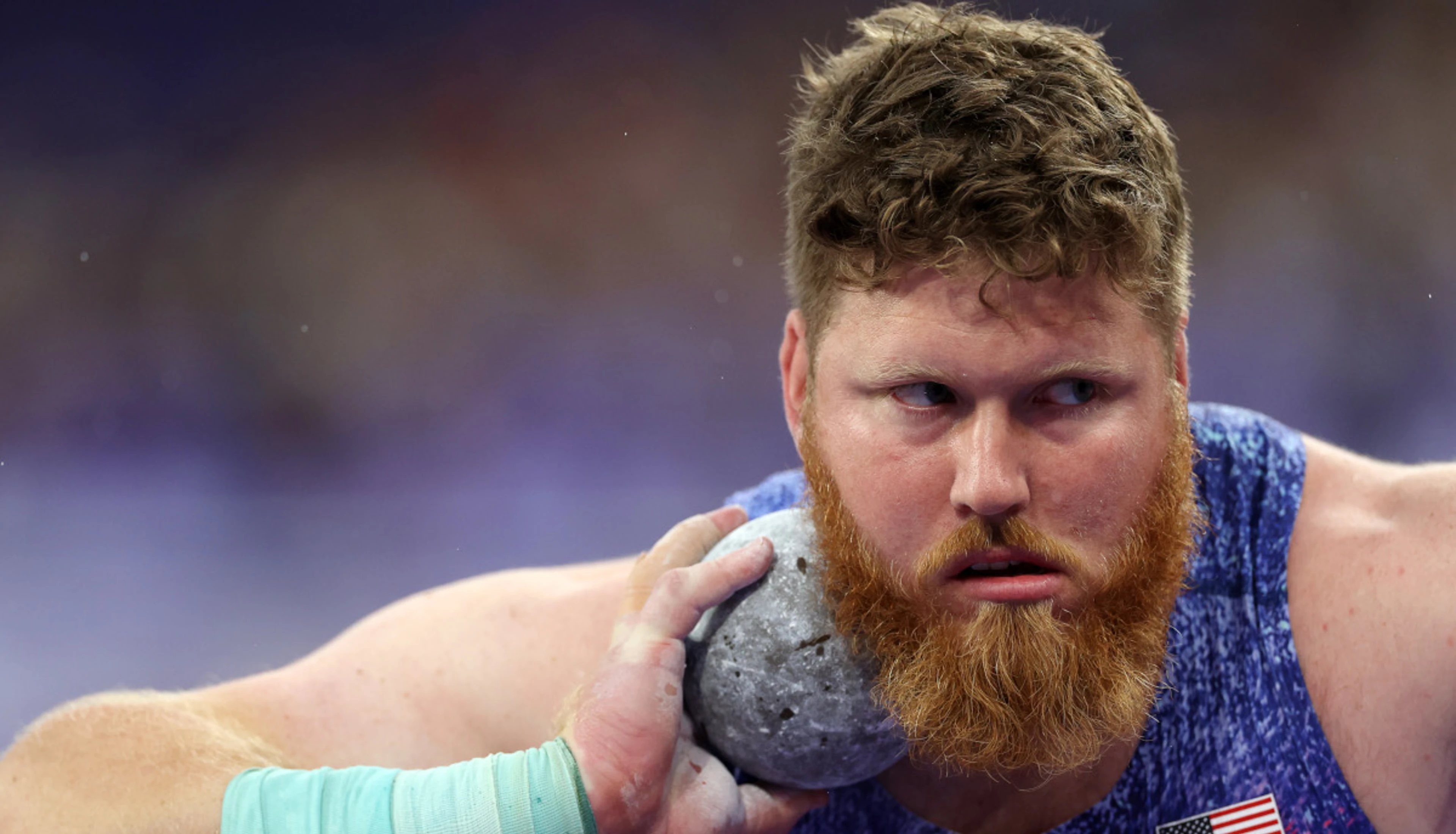 USA's Crouser wins record third consecutive Olympic shot put gold