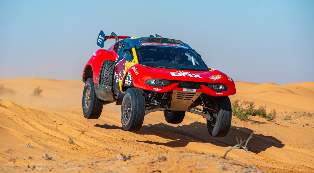 Loeb takes Dakar Rally stage after Sainz caught speeding