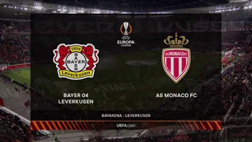 UEFA Europa League | Play-offs | 1st Leg | Bayer Leverkusen v AS Monaco | Highlights