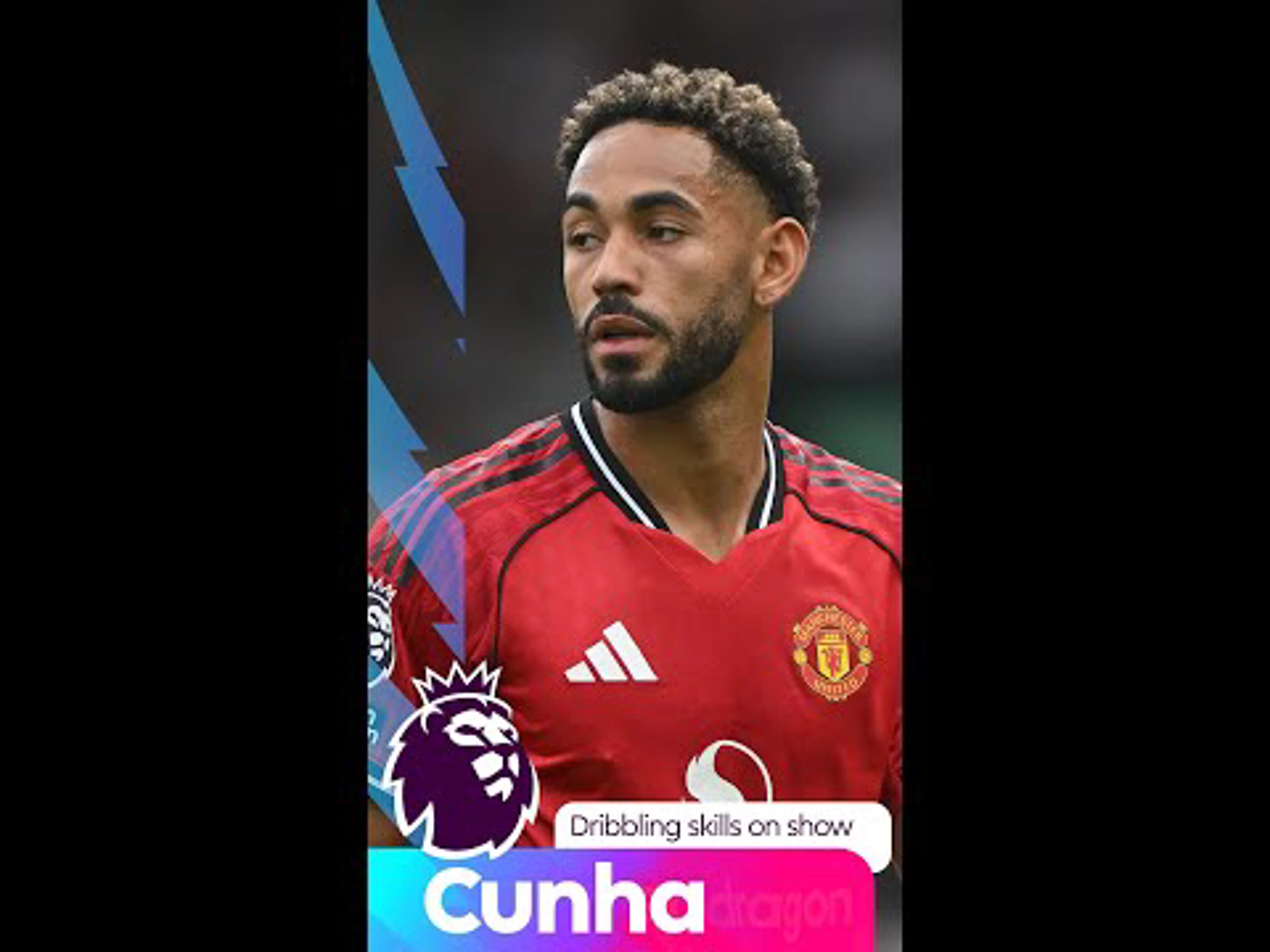 Quality dribbling! Matheus Cunha is so hard to dispossess