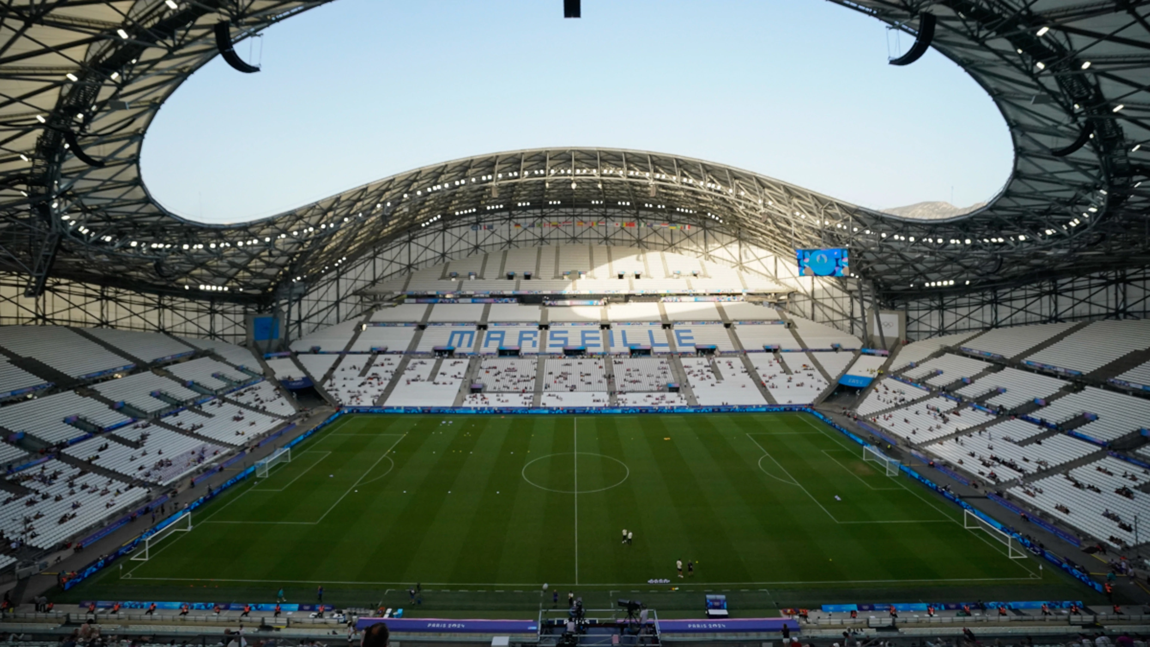 UEFA hit Marseille with partial stadium closure over fan trouble