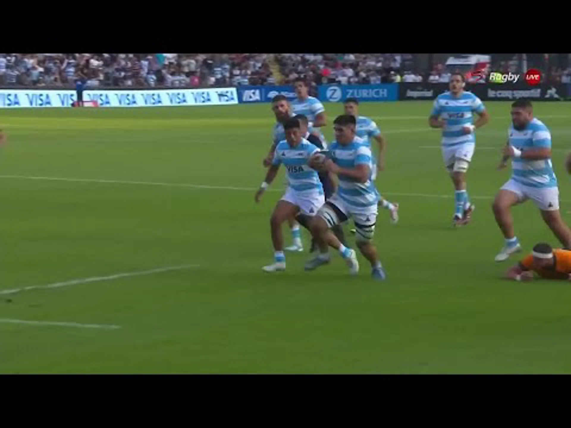 Joaquin Oviedo | 77ᵗʰ Minute Try v Australia