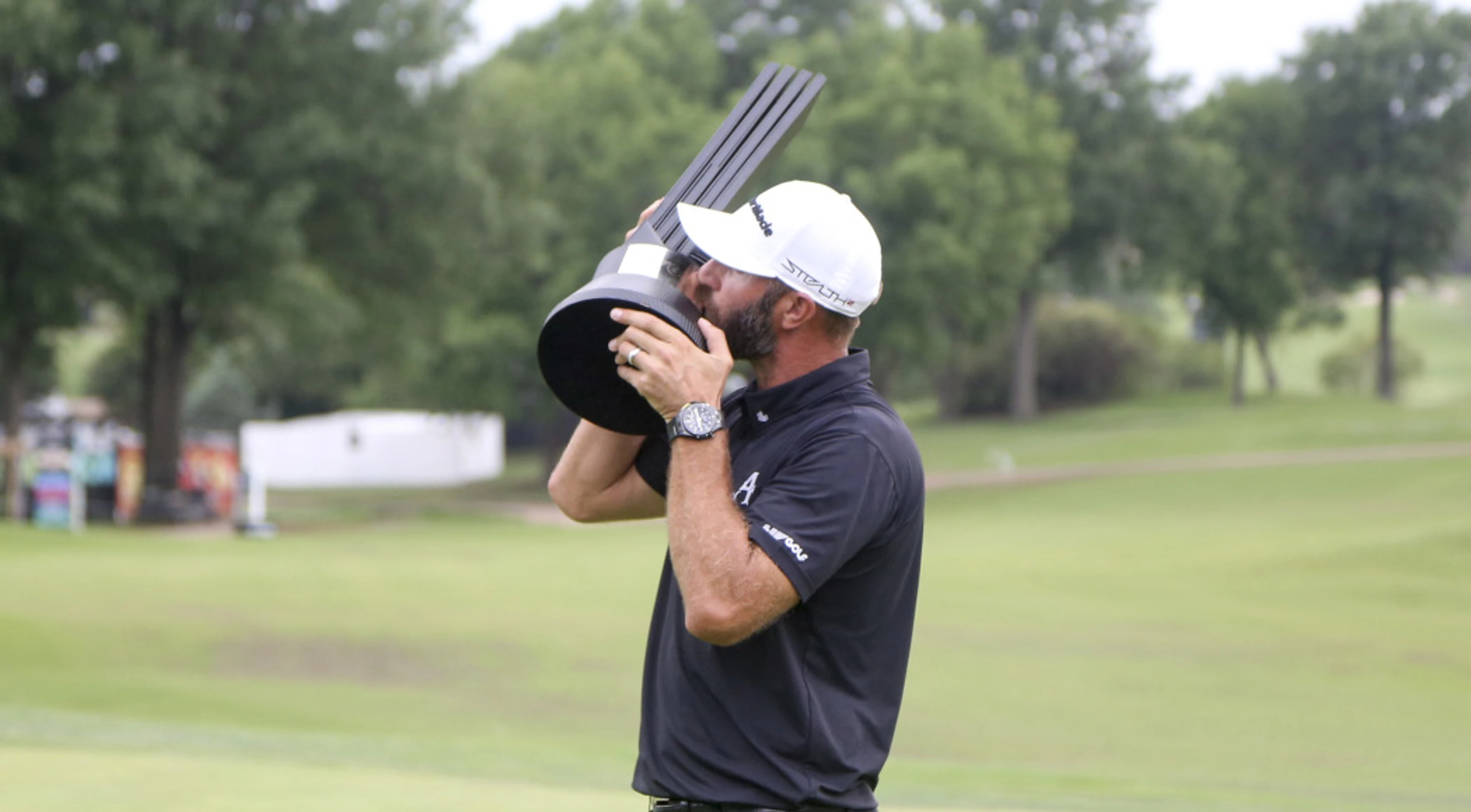 Johnson lifts LIV Tulsa trophy on eve of PGA Championship