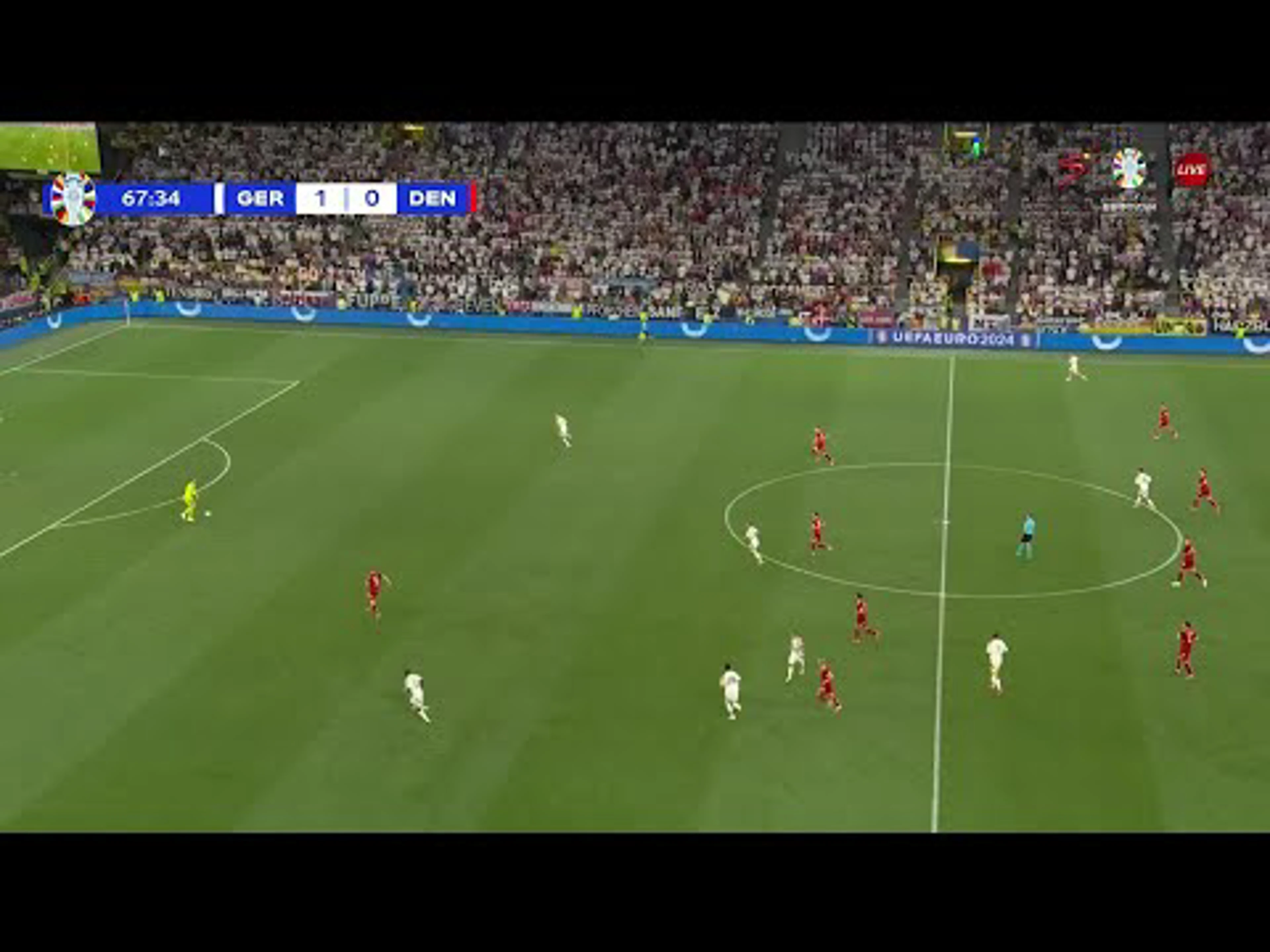 Jamal Musiala | 68ᵗʰ Minute Goal v Denmark