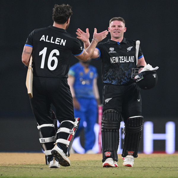 CRUSHING WIN: NZ set new T20 World Cup record partnership against UAE