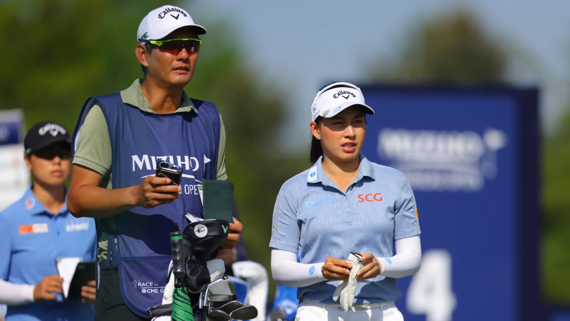 Jeeno shines on greens to grab LPGA lead at Liberty National