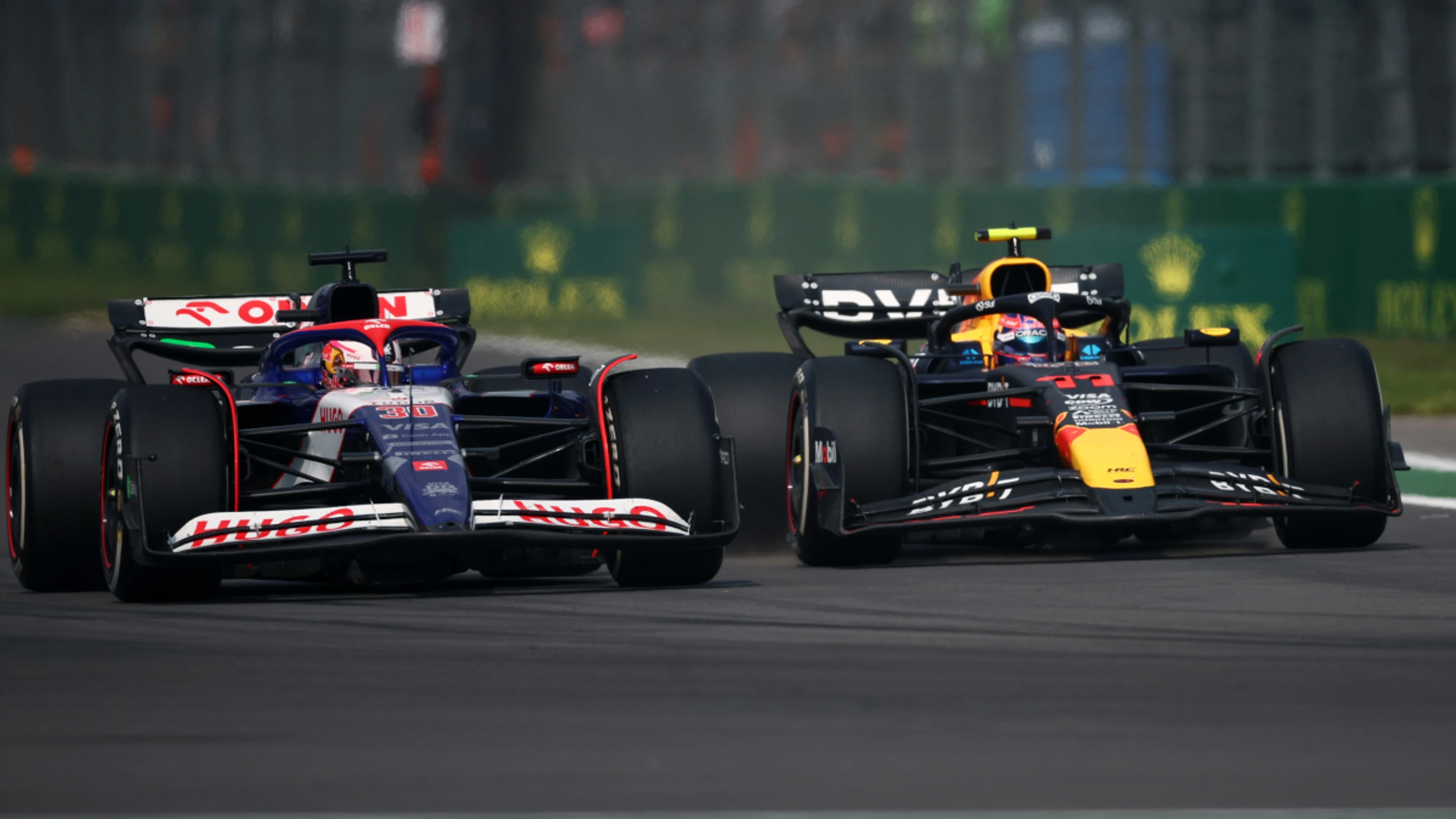 RB's Lawson apologised to Perez after Mexican GP tension