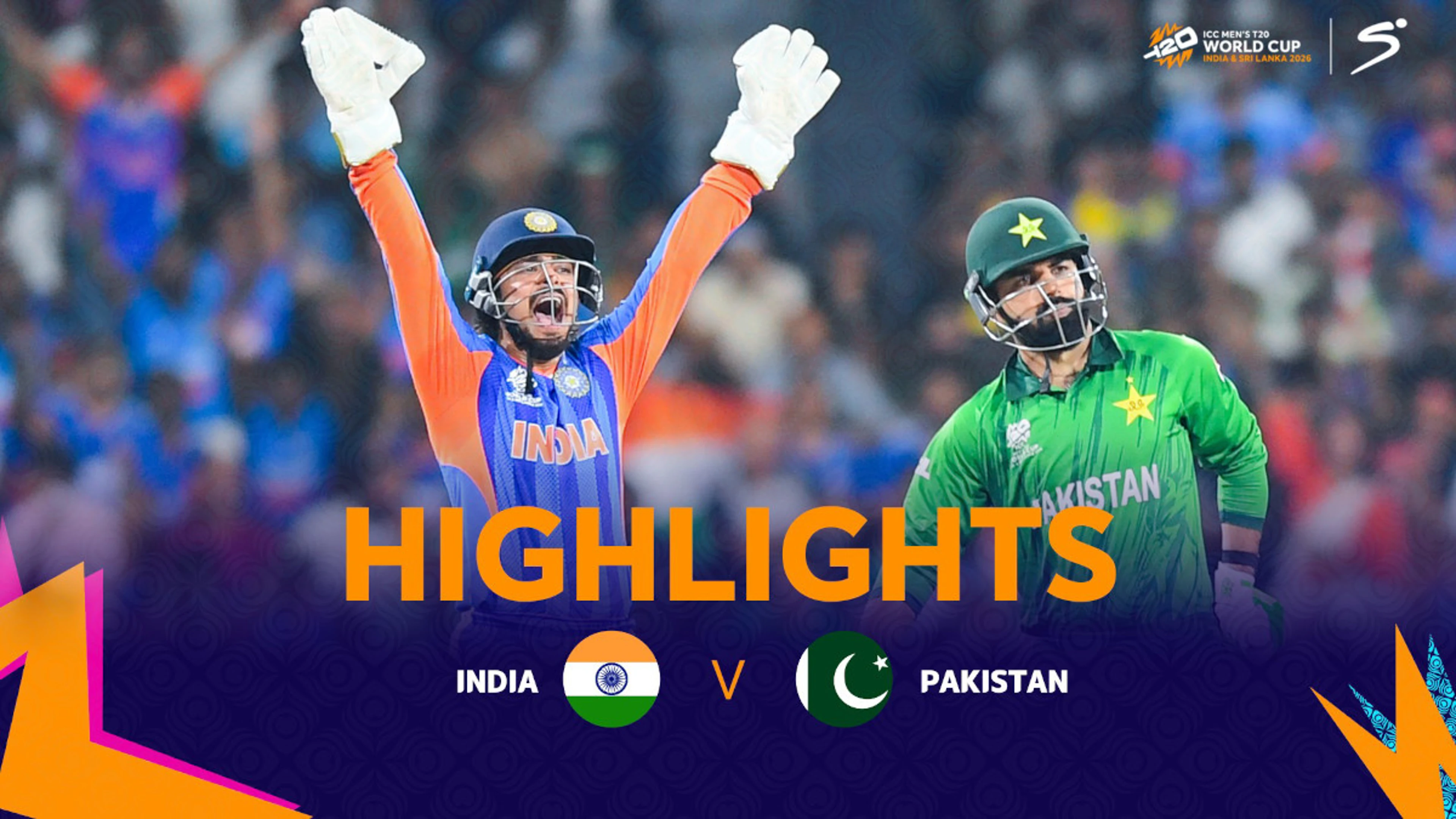 India v Pakistan | Match Highlights | ICC T20 World Cup Group A