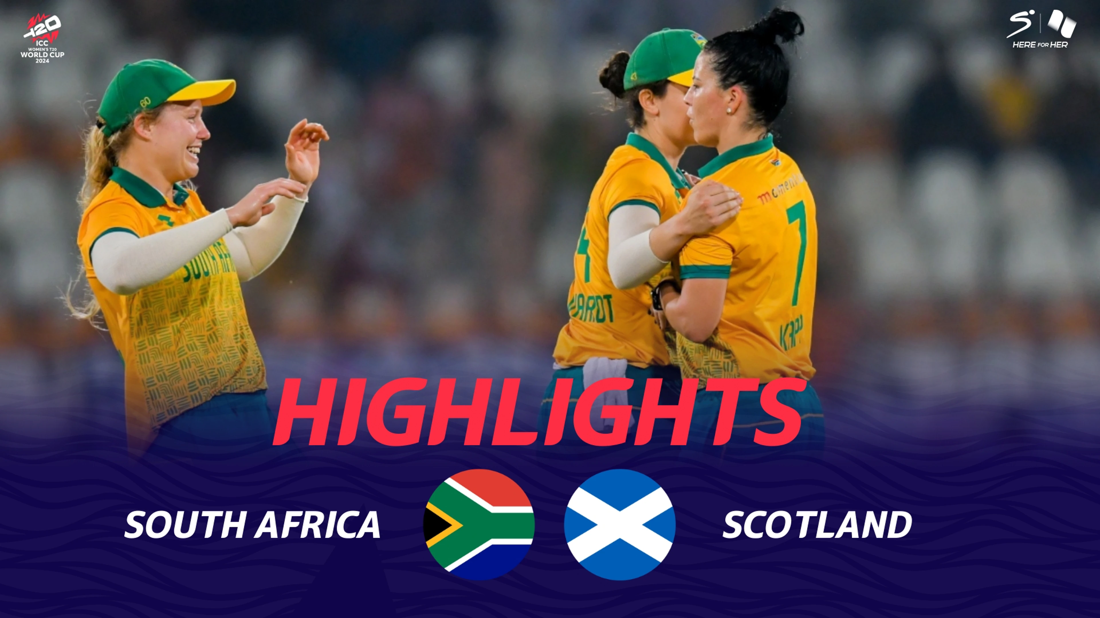South Africa v Scotland | Match Highlights | ICC Women's T20 World Cup