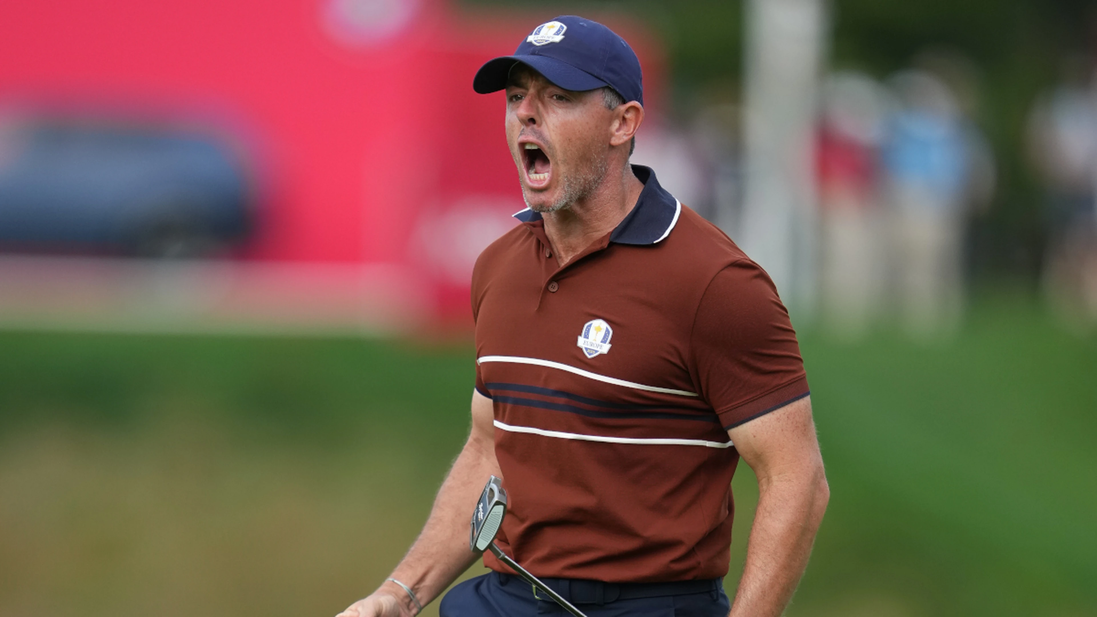 McIlroy fires back at hecklers in intense Ryder Cup atmosphere