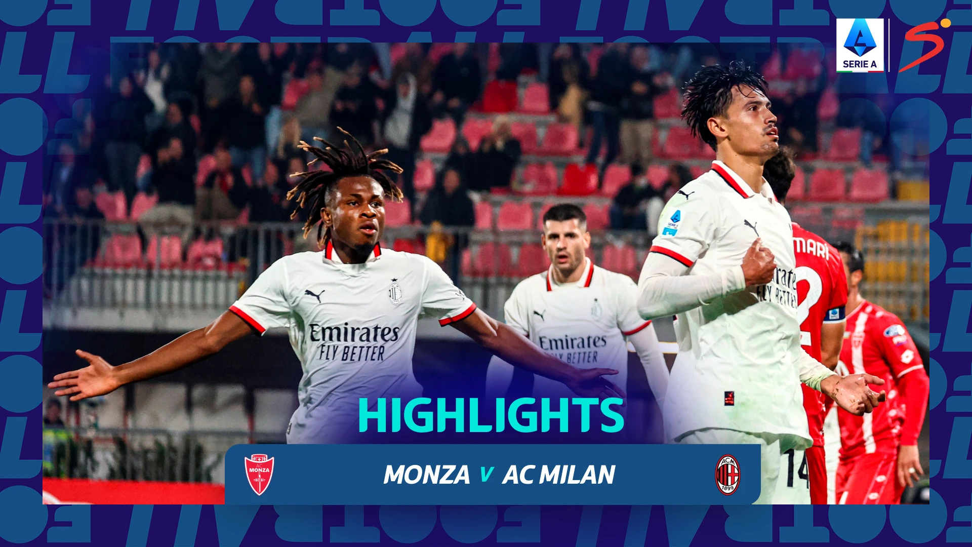 Monza v AC Milan | Match Highlights | Italian Serie A Matchday 11